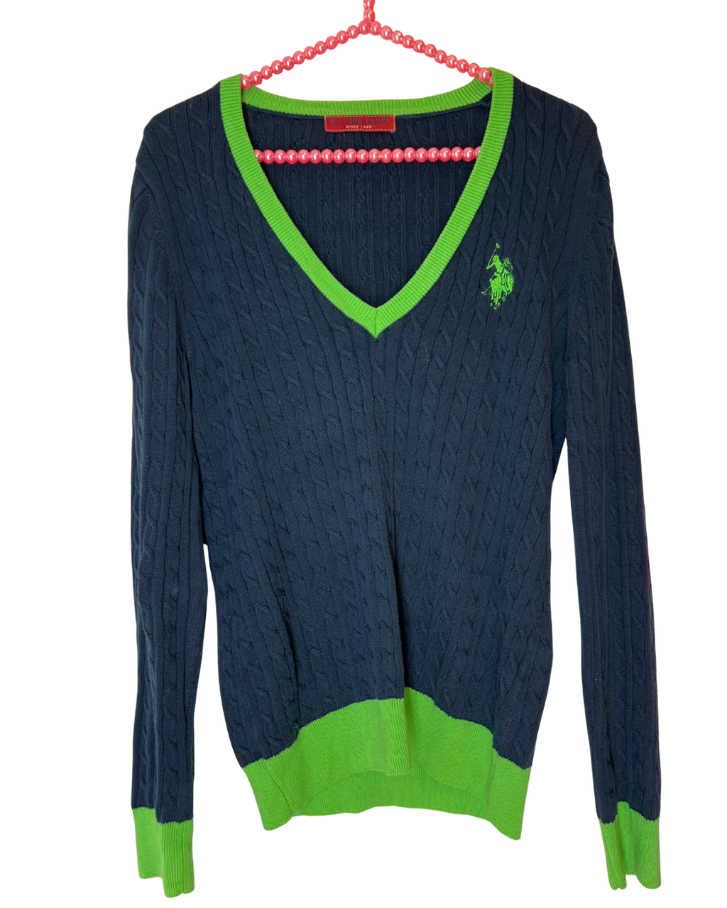 US Polo Blue and Green