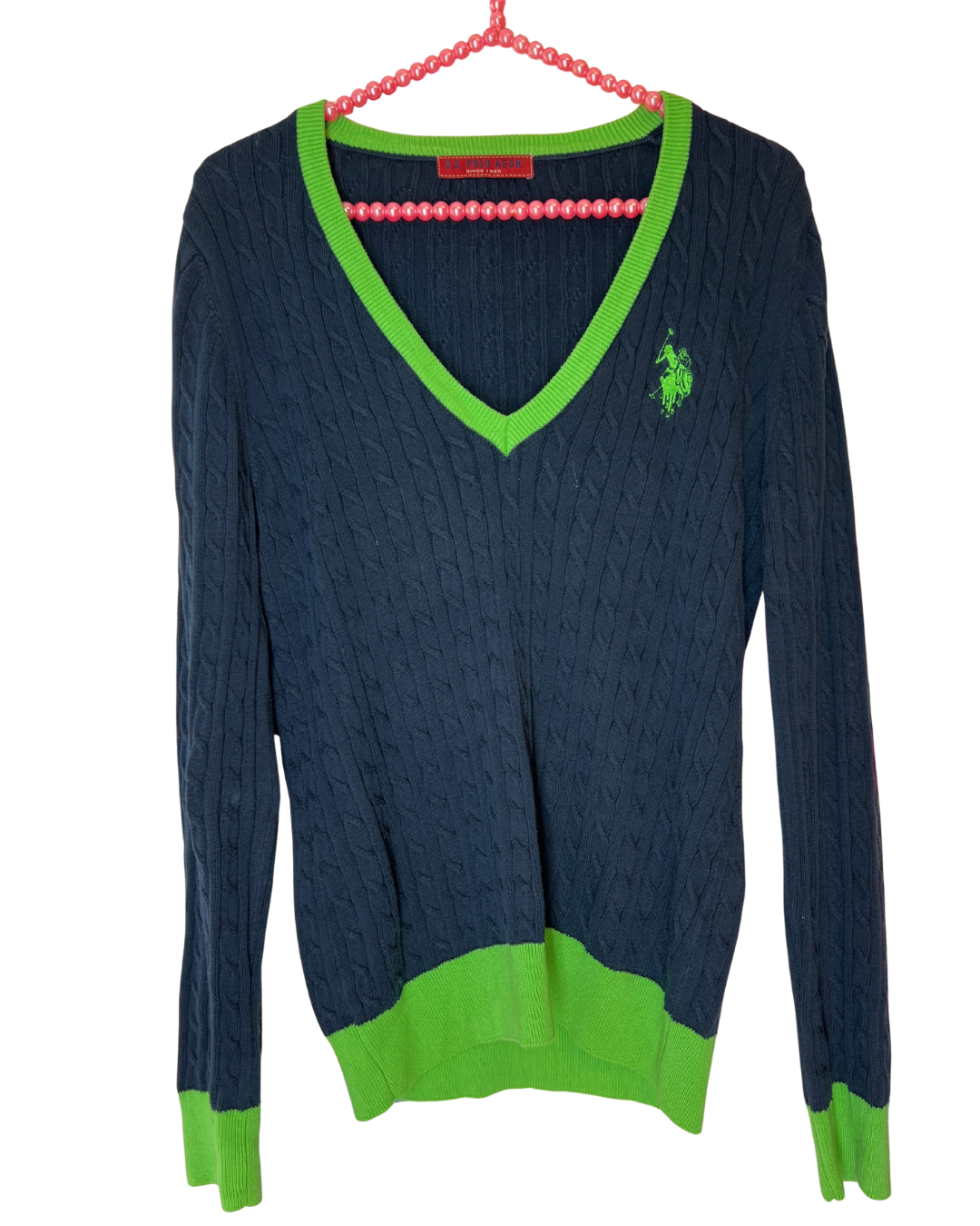 US Polo Blue and Green