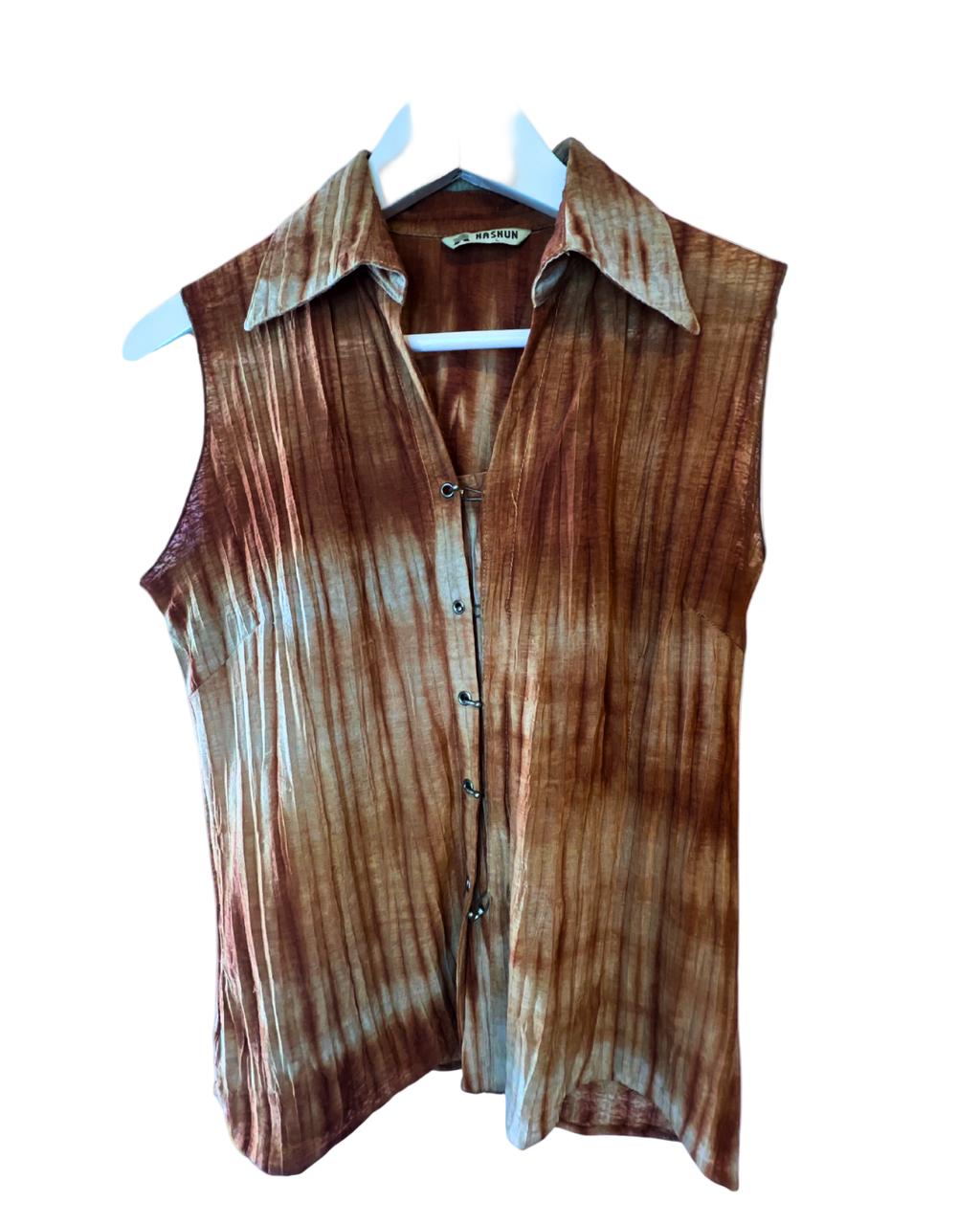 Y2K piercing buttons blouse