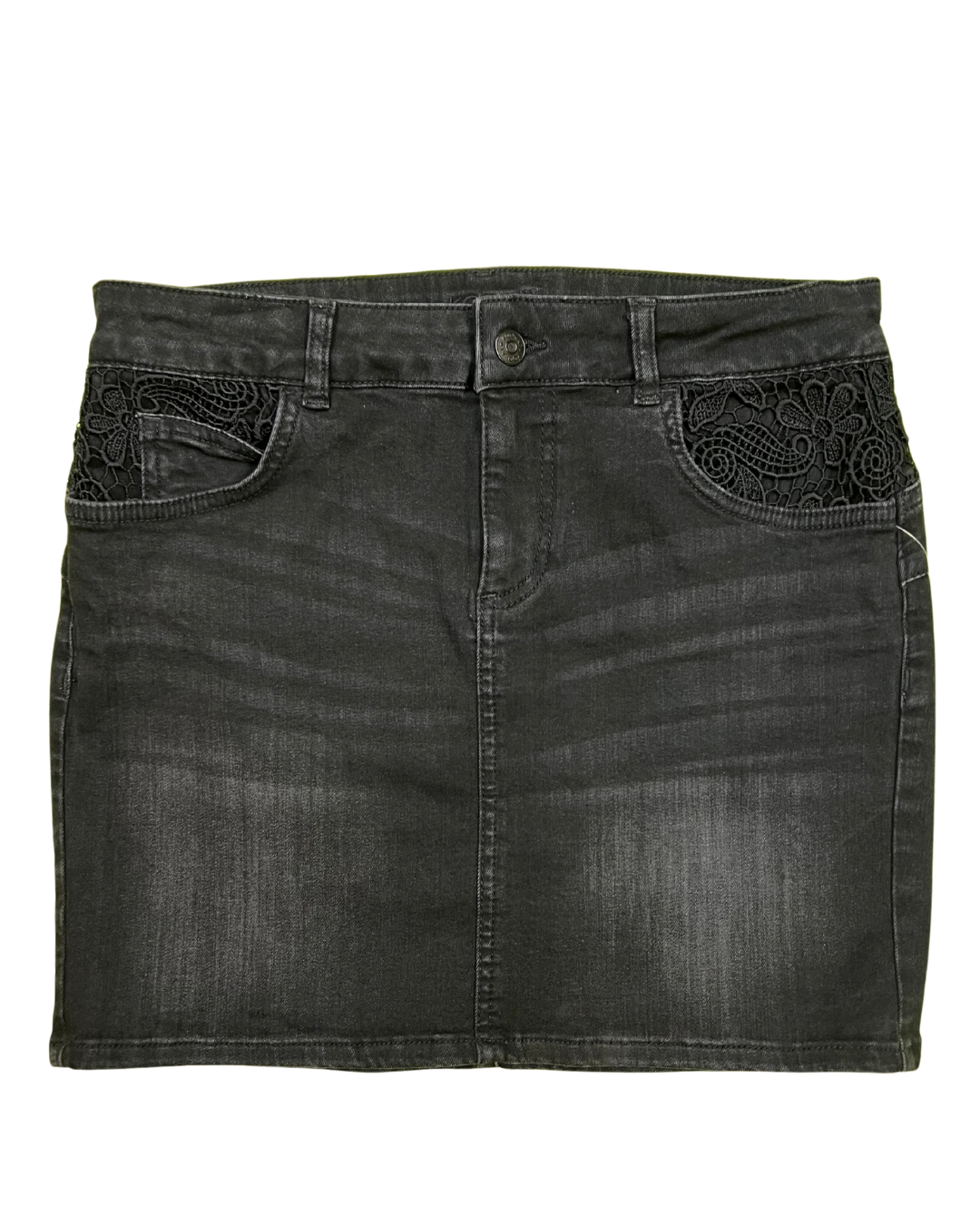 Black "Kookai" Jeans Skirt