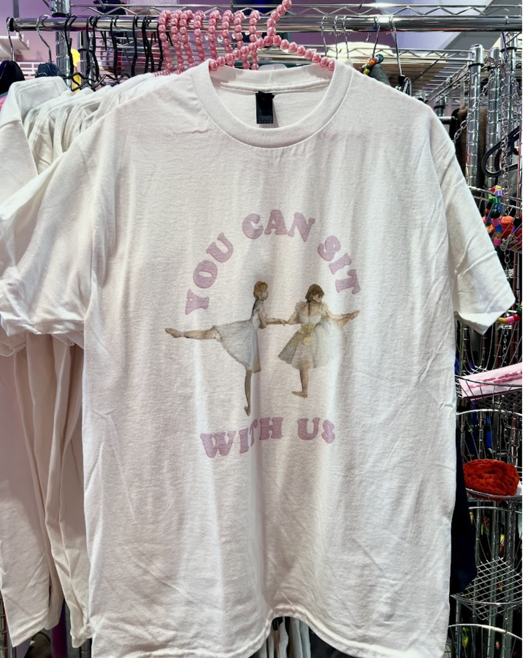 You can sit with us T-shirt | The Damn Aesthetic