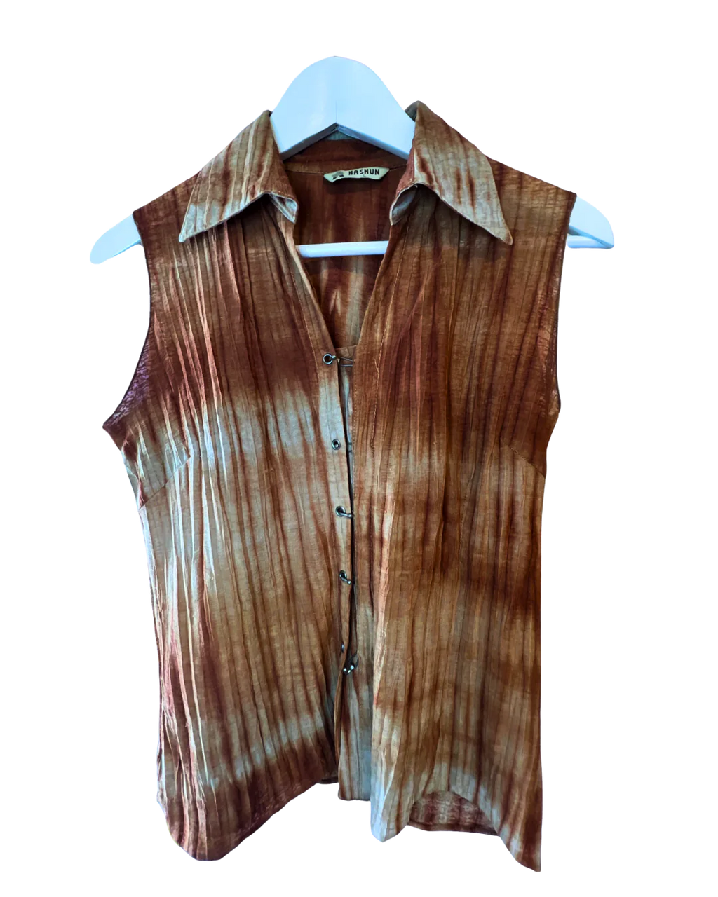 Y2K piercing buttons blouse