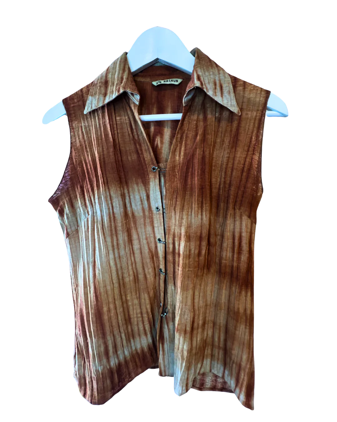 Y2K piercing buttons blouse