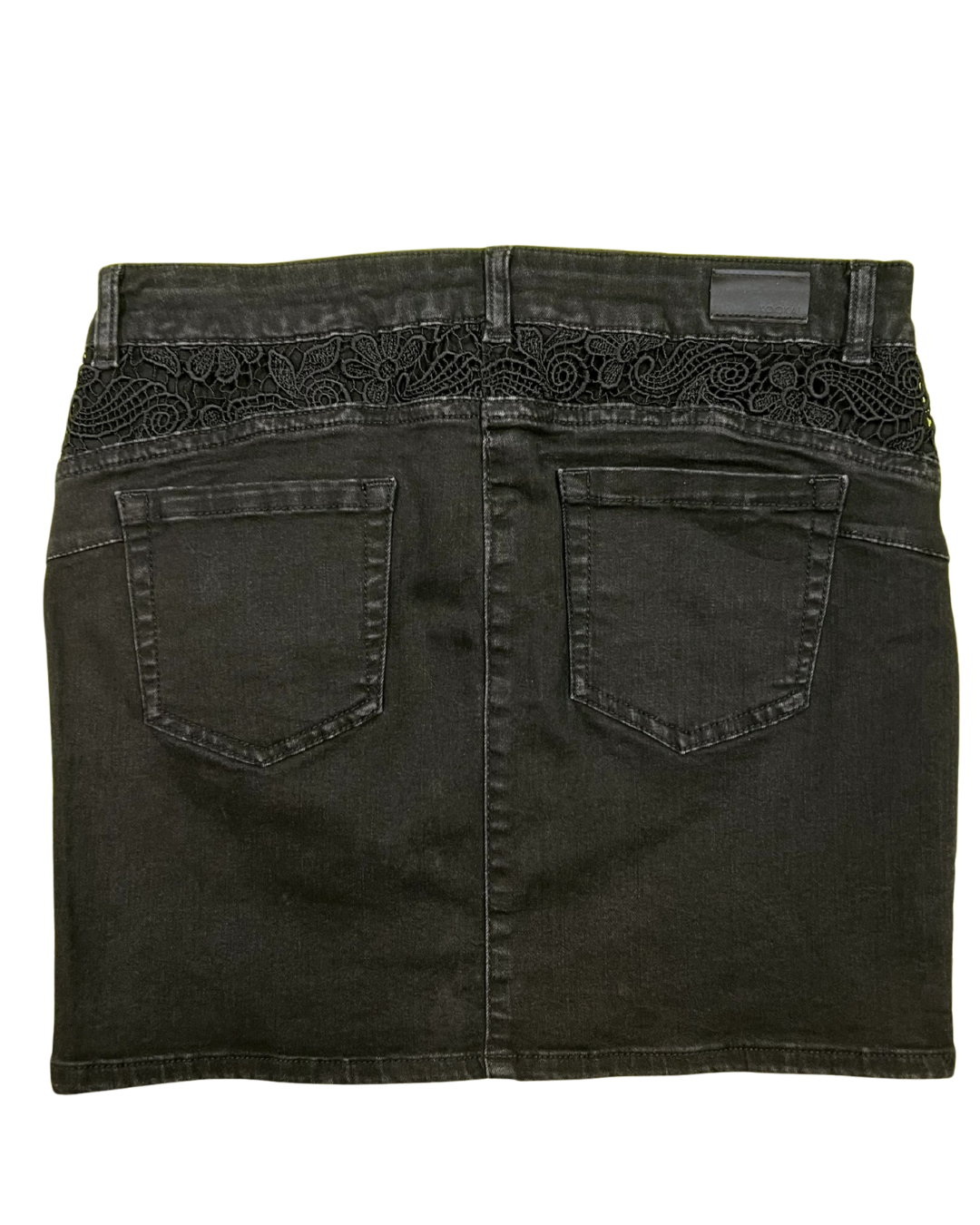 Black "Kookai" Jeans Skirt