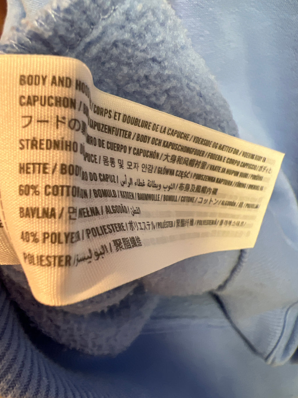 Hollister blue hoodie