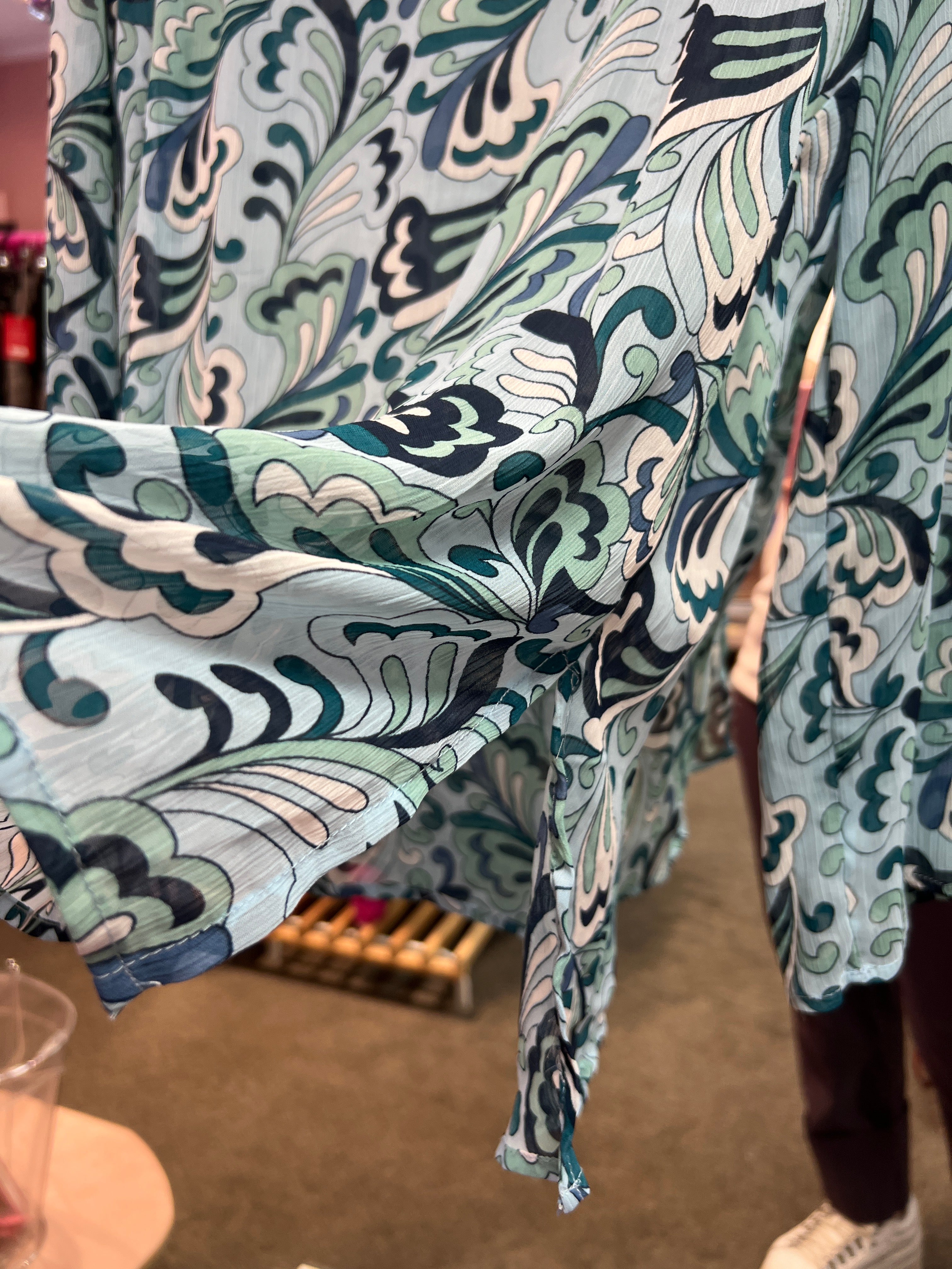 Gina benotti blue blouse