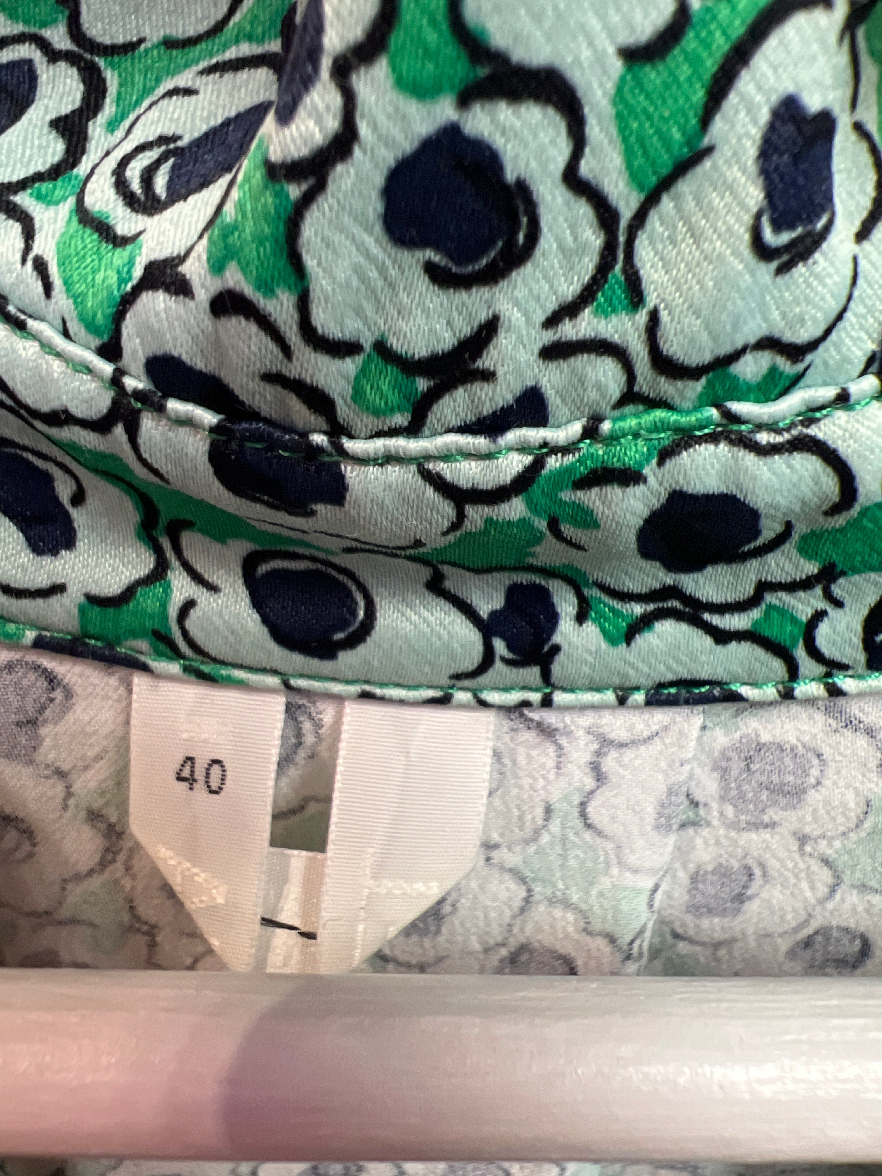 Arket green flower dress