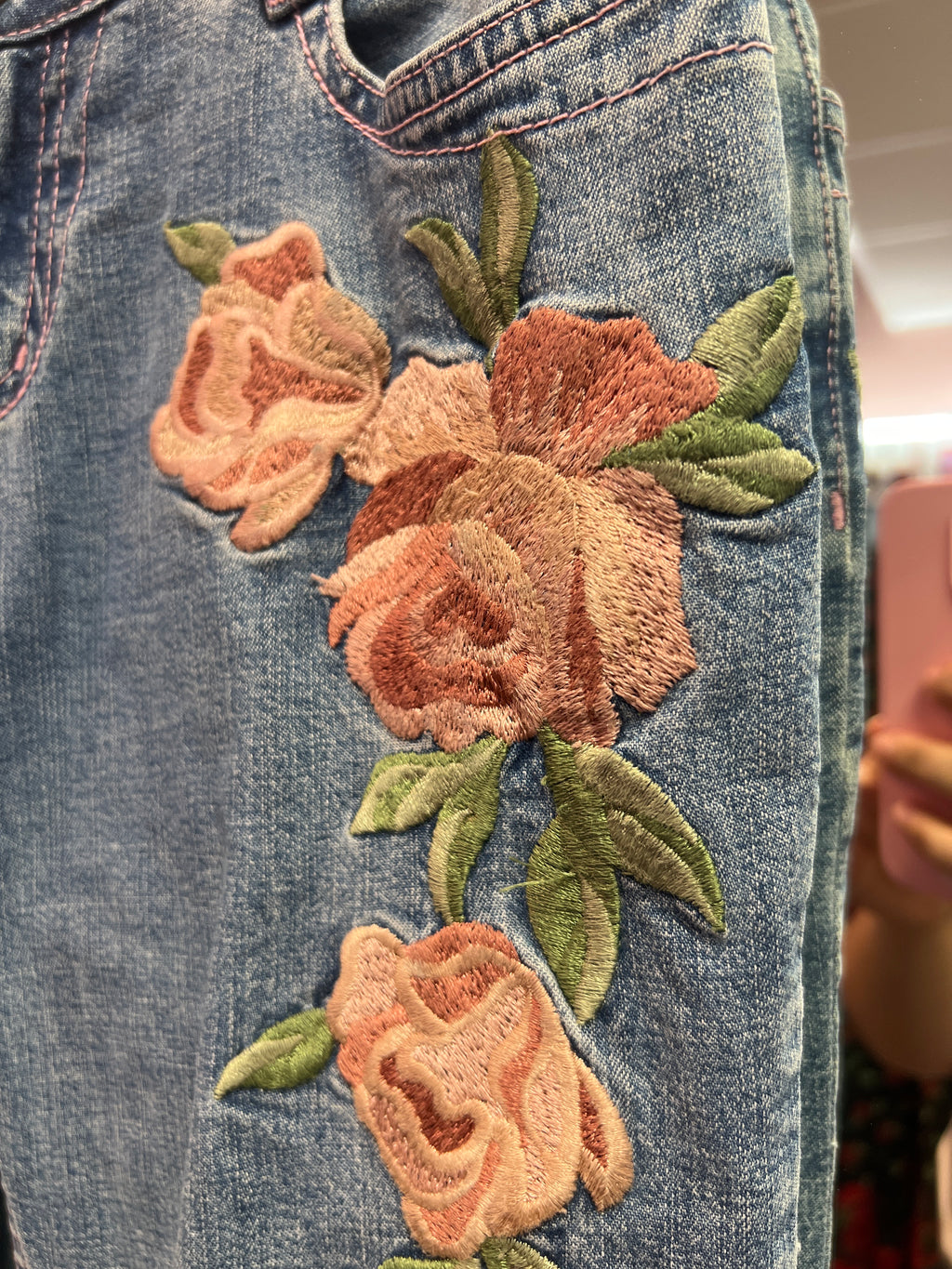 Flowers ADL Jeans pants