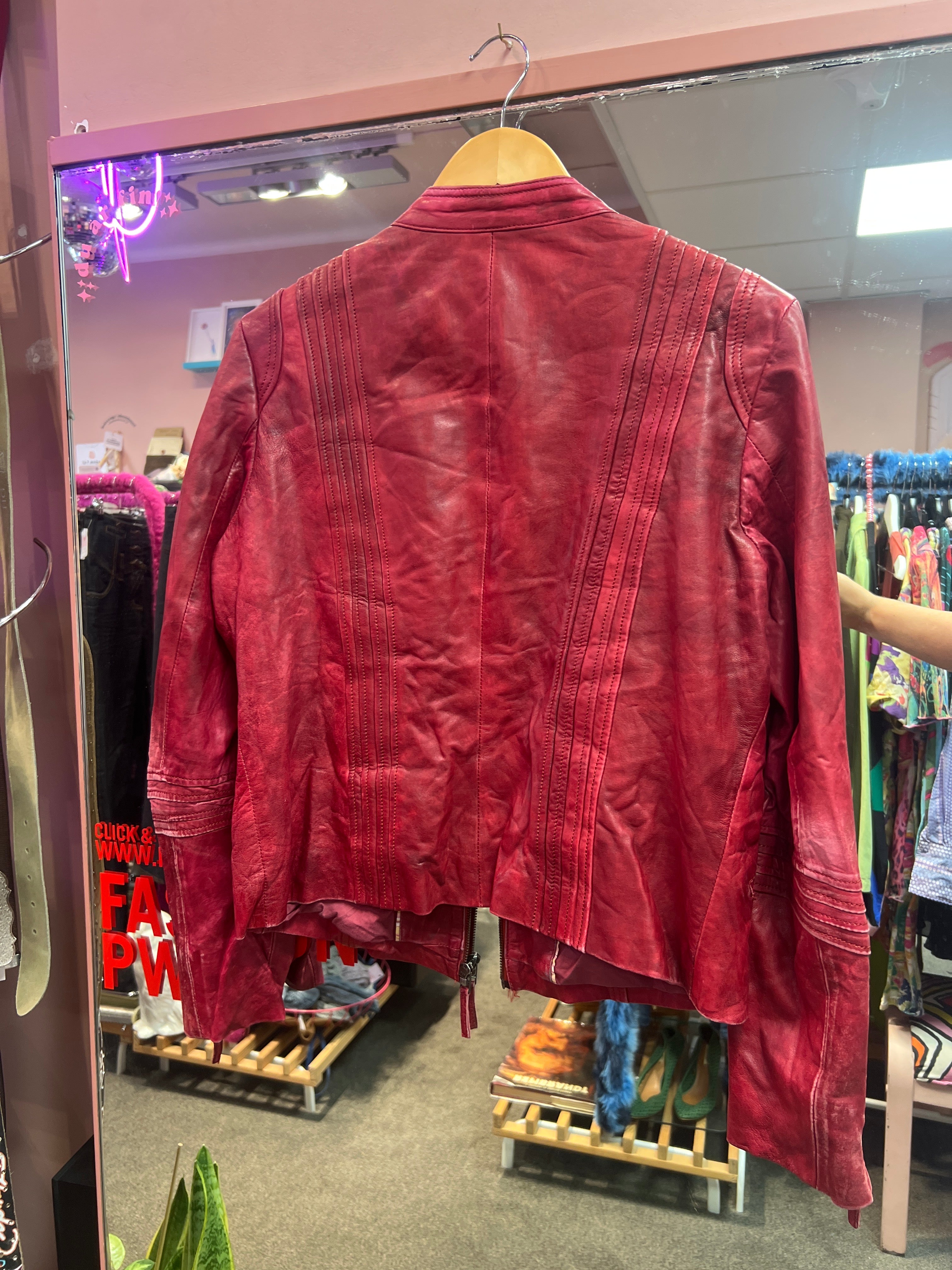 Leather jacket 7 Eleven