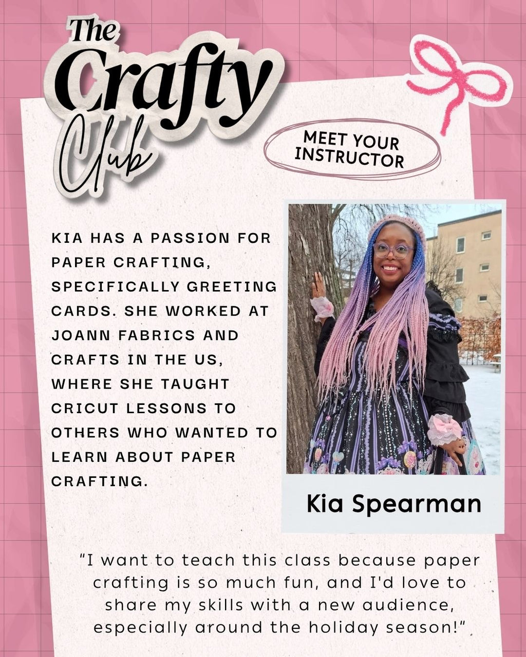 Make your own holiday cards WORKSHOP with Kia 18th of November