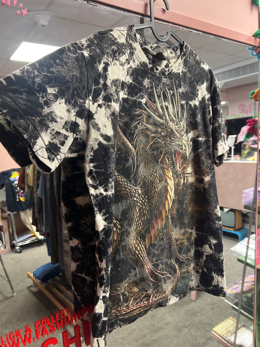 Dragon Wild tie dye tshirt