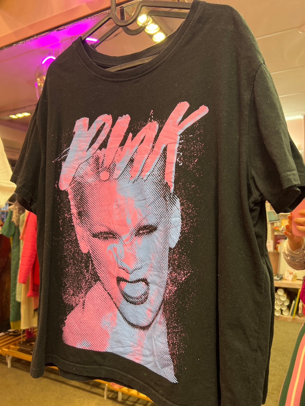 Pink t-shirt