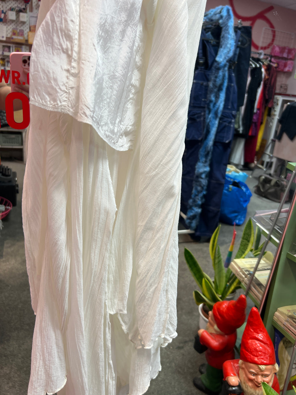 Fairy asymmetrical Zic Zac dress