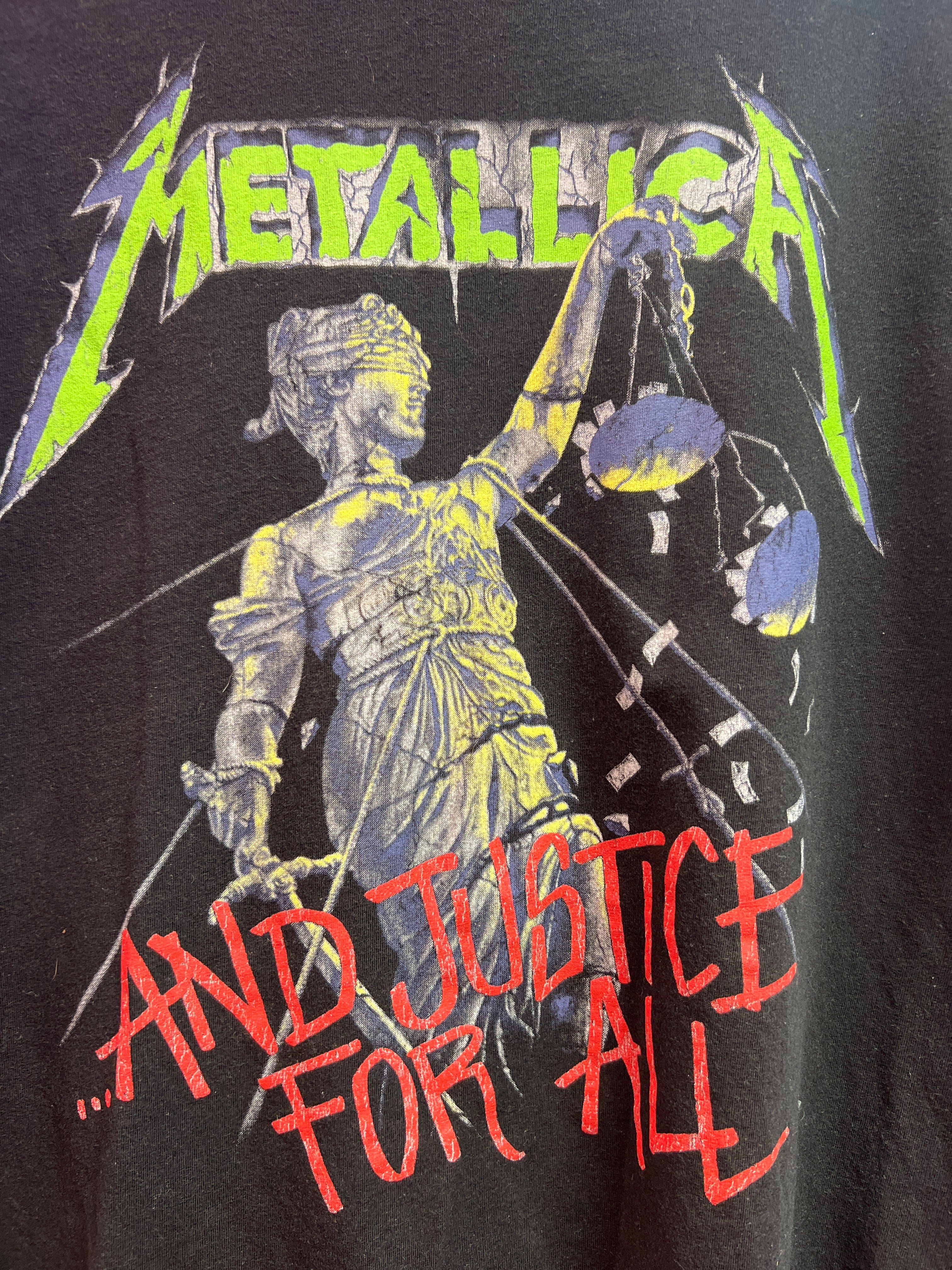Metallica and justice for all T-shirt