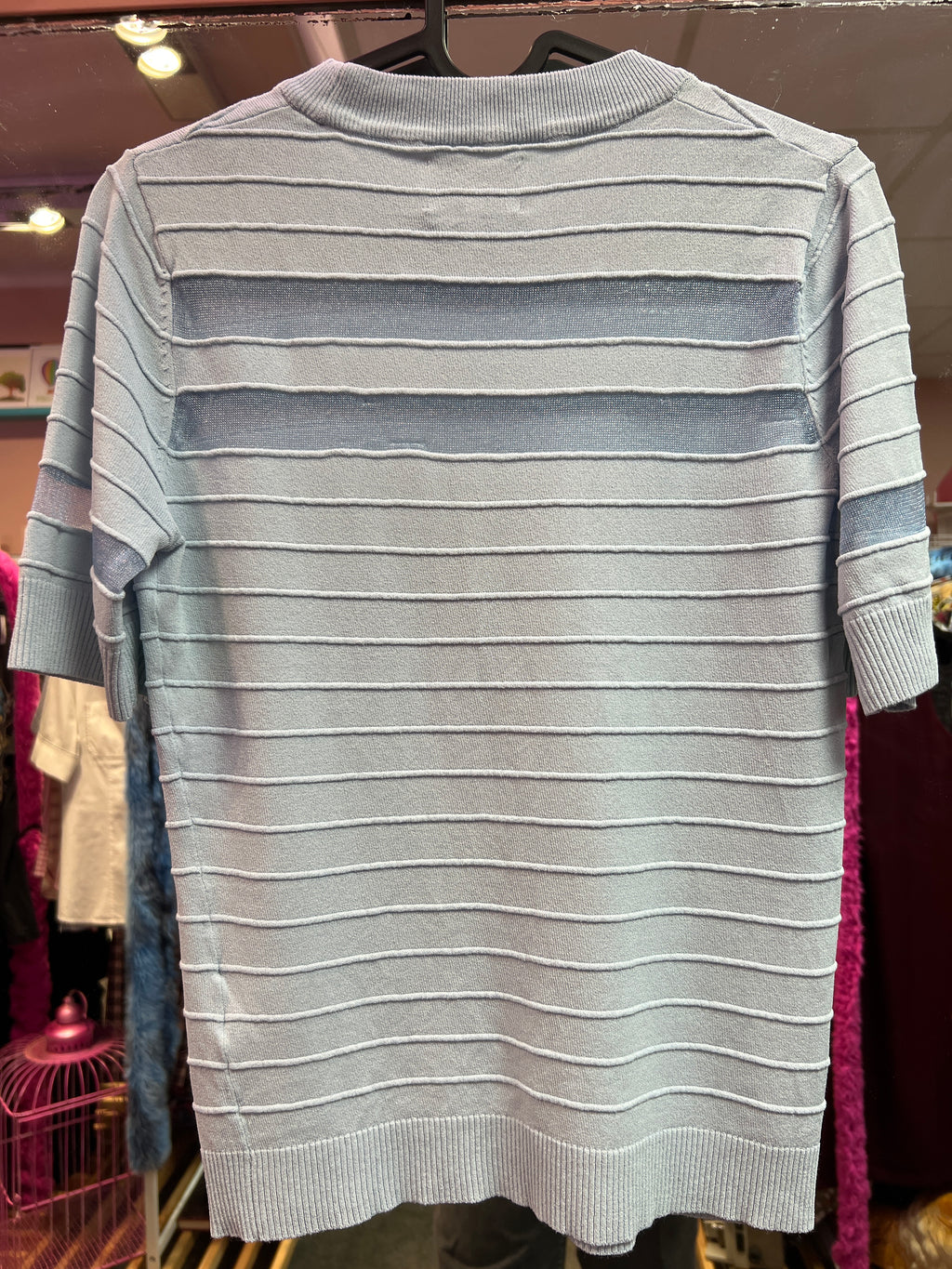Numph blue top