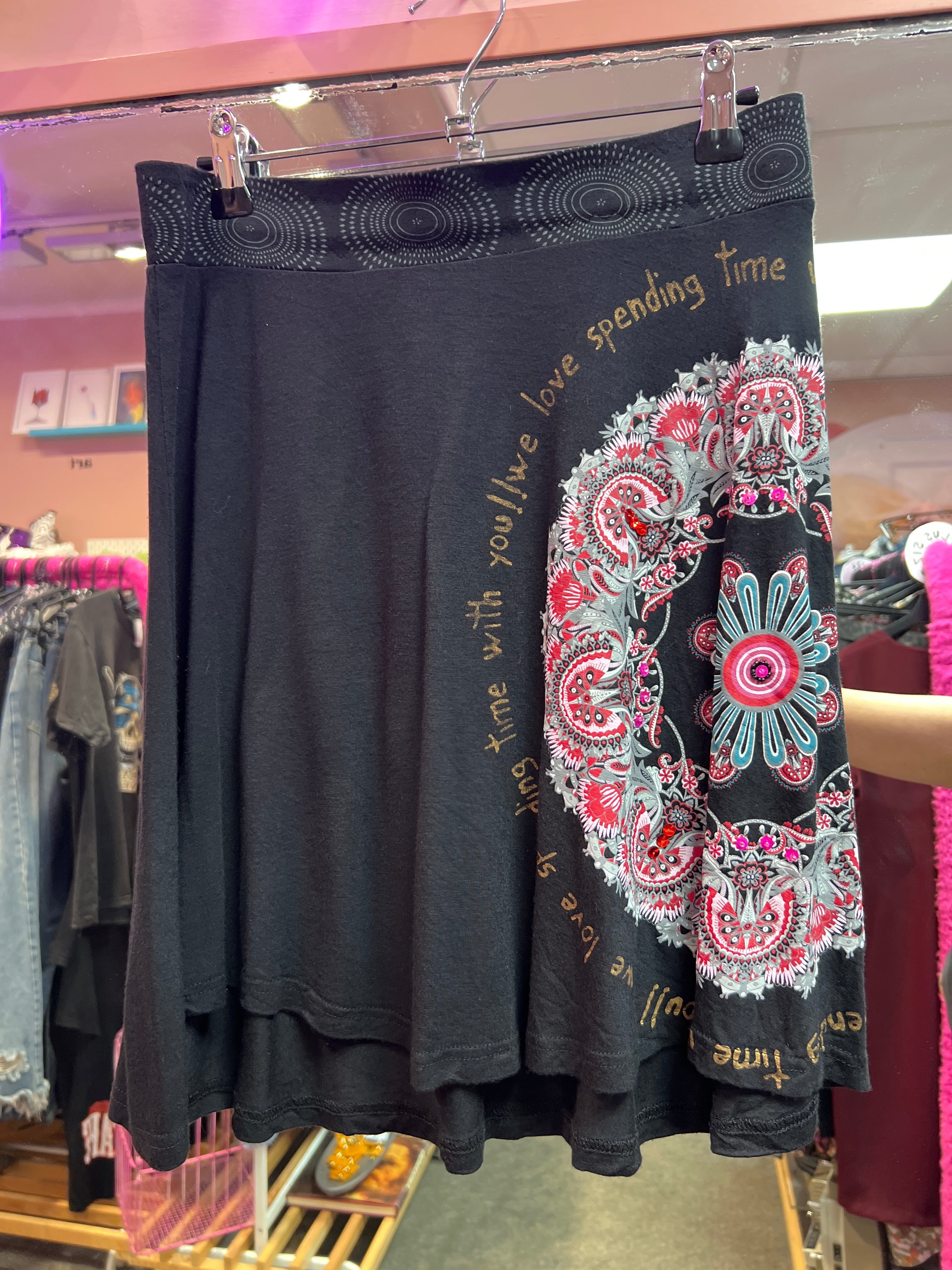 Desigual skirt mandala on the side