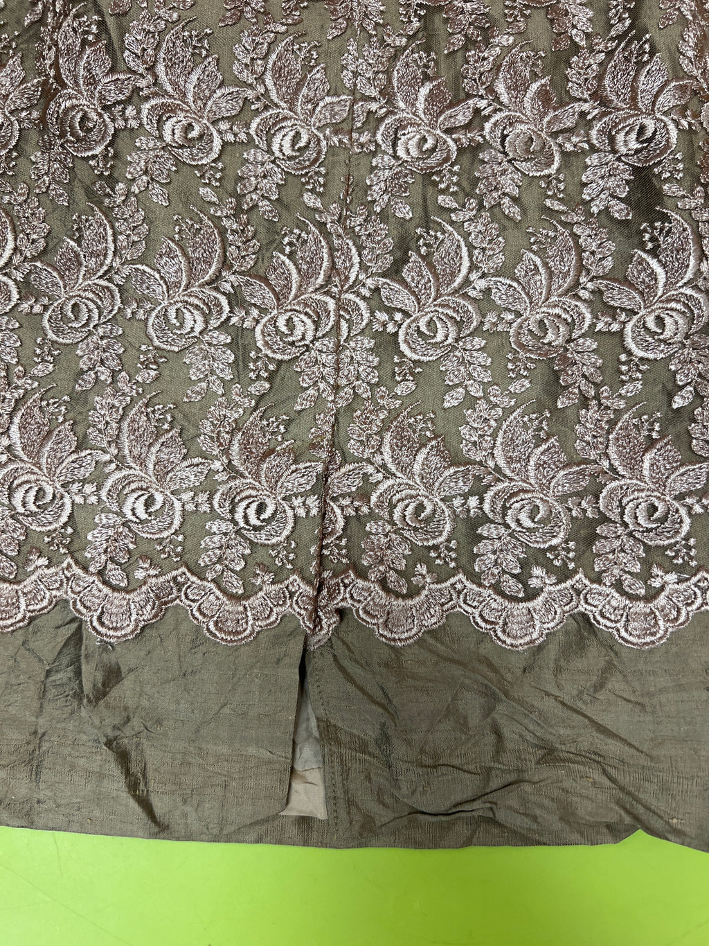 Silk skirt
