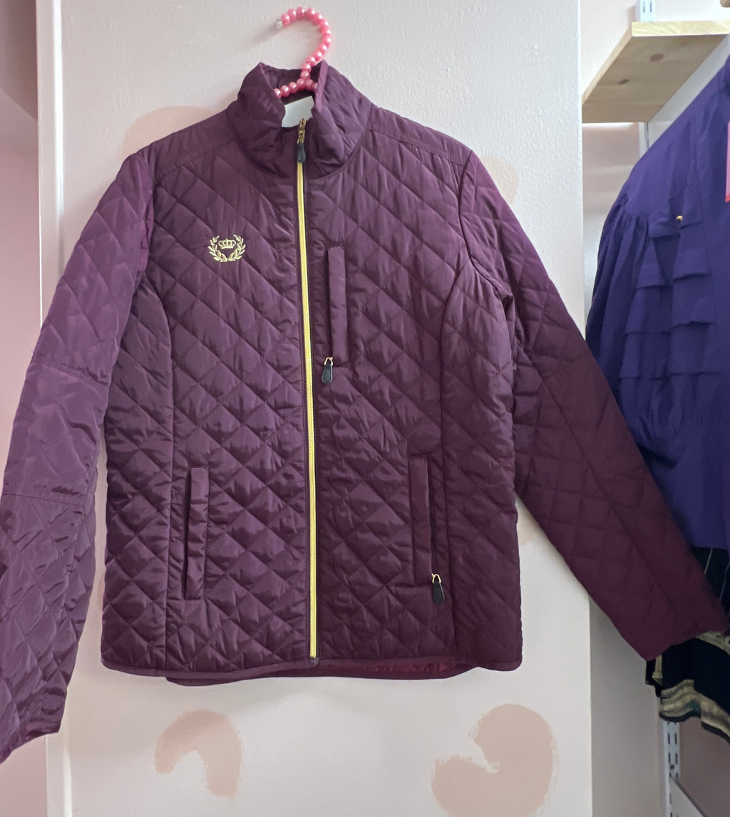 Wine Red mywear Light Padded Jacket