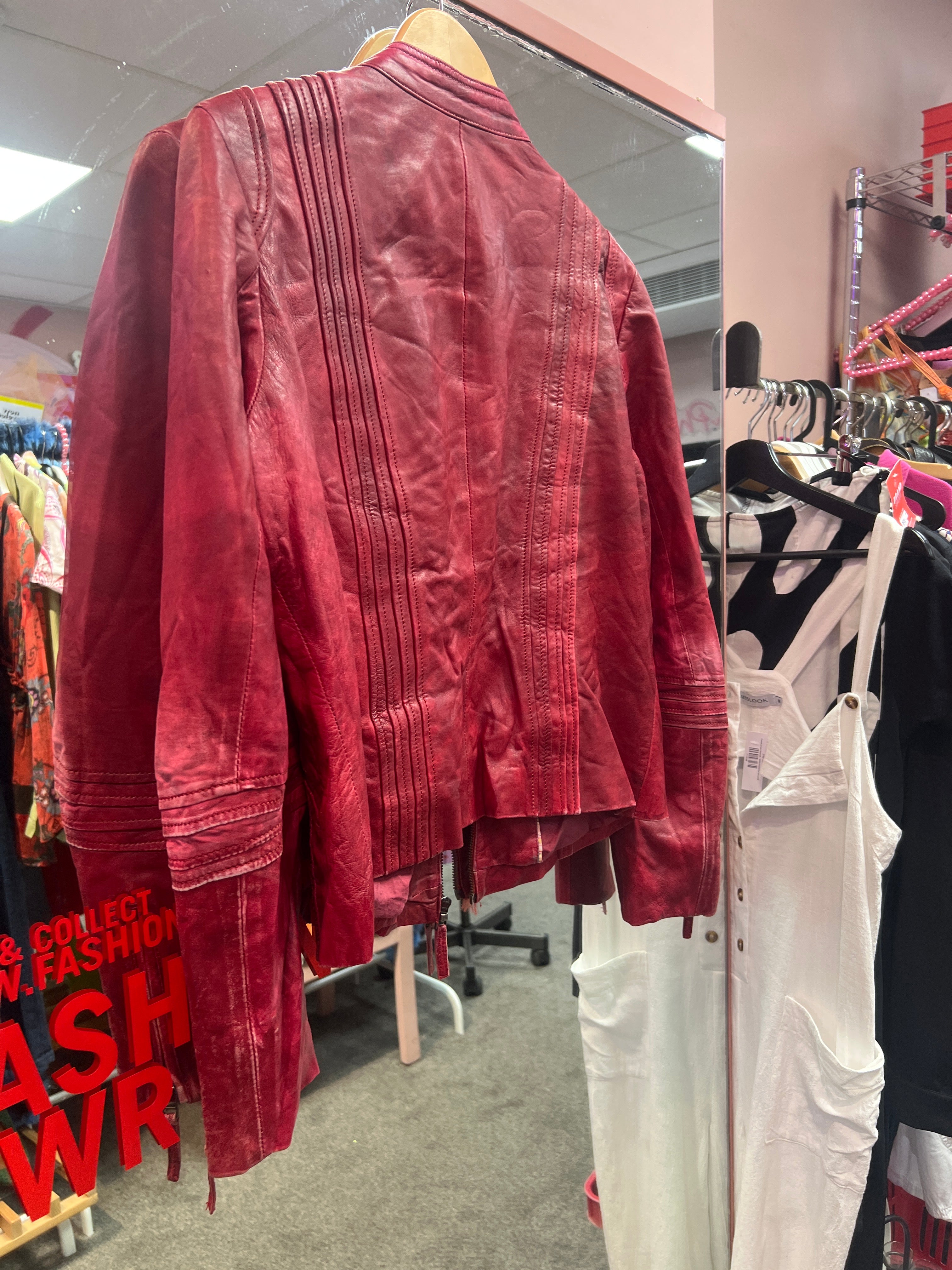 Leather jacket 7 Eleven