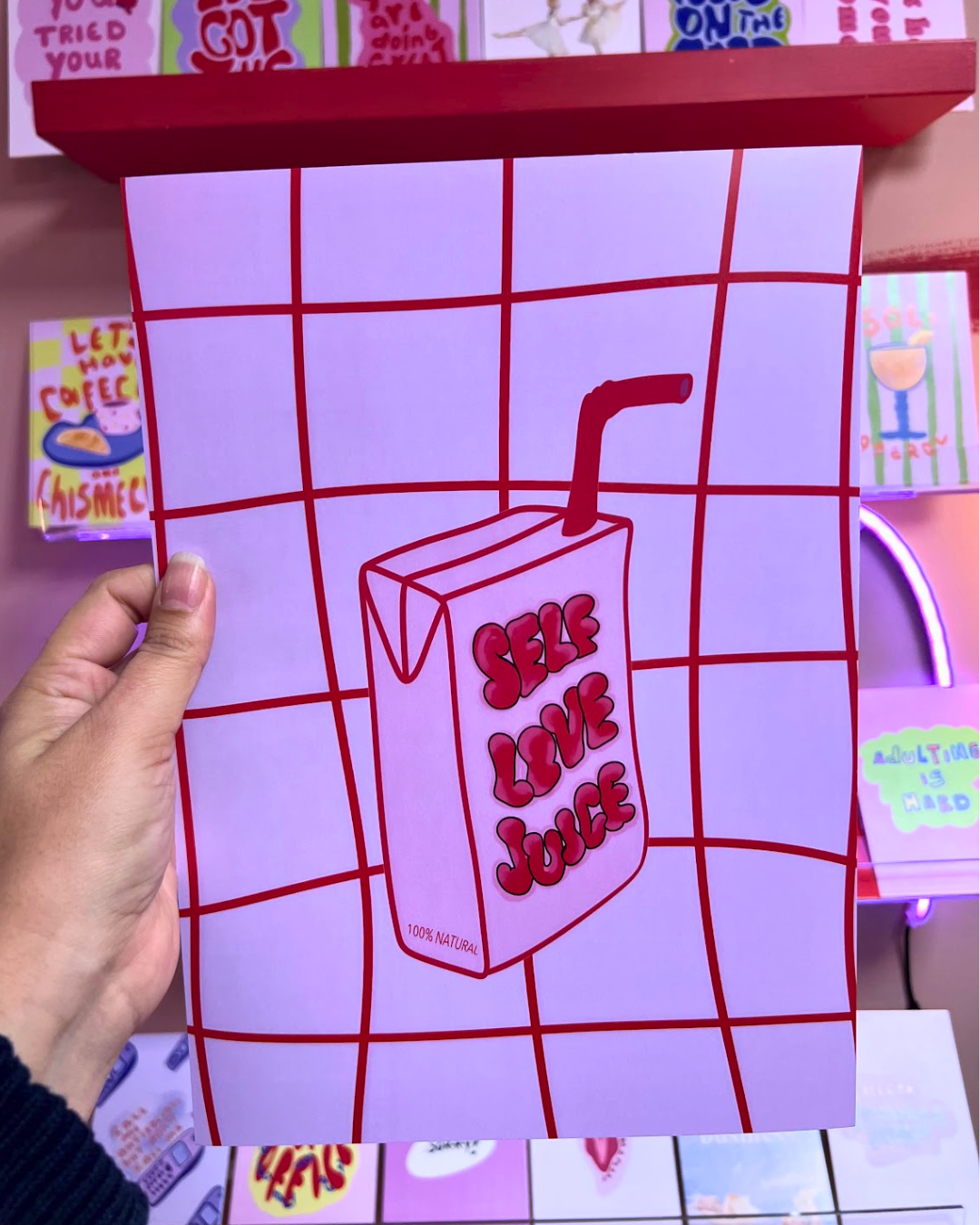 Self-love Juice Poster & Postcard