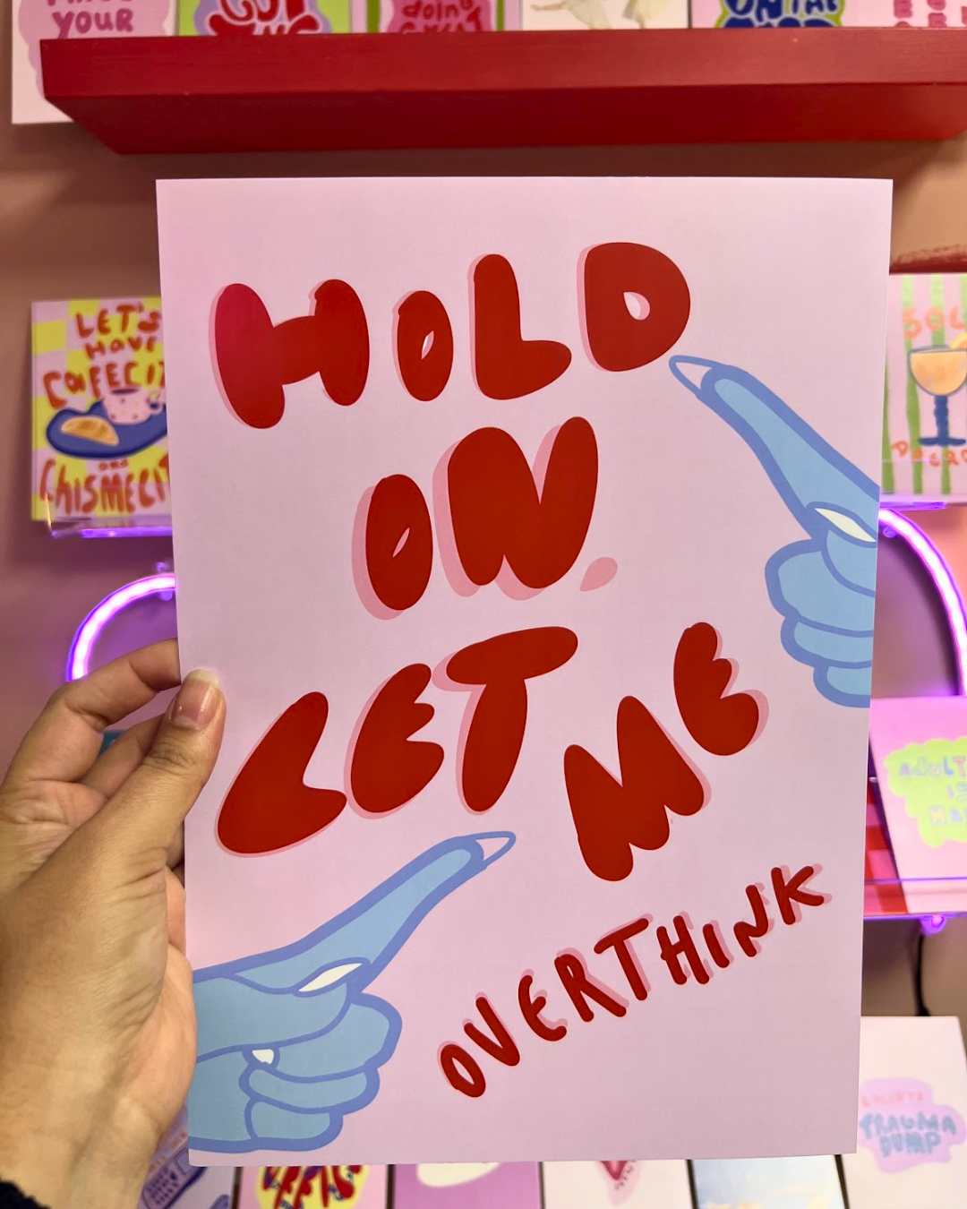 Like really hold on let me overthink Poster & Postcard