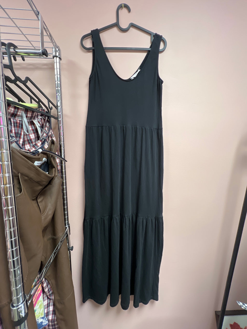 Black comfy dress