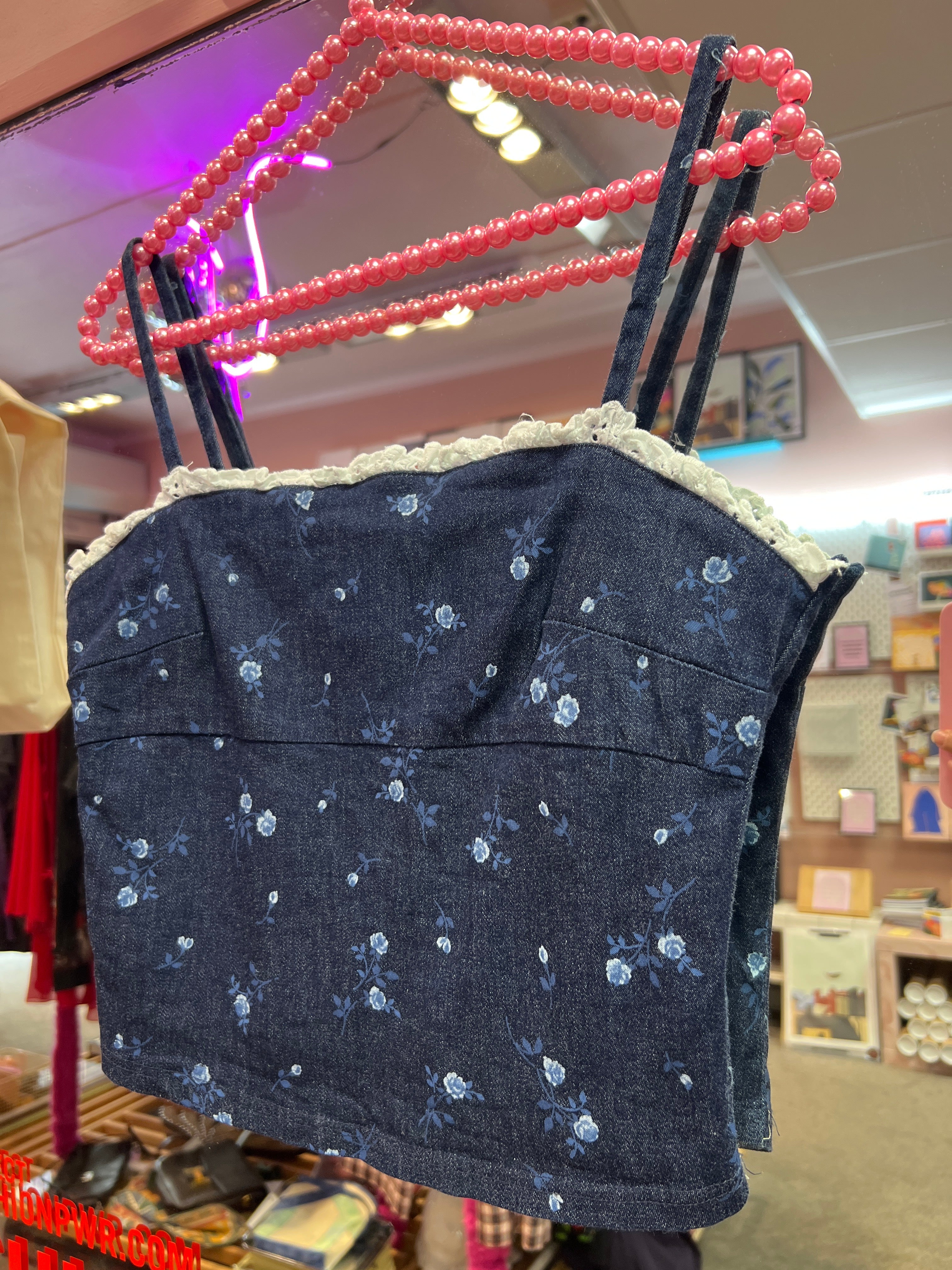 Pimkie romantic crop top