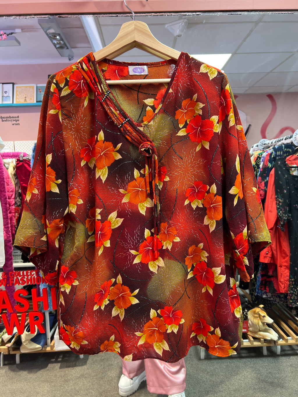 Vintage Glittery blouse