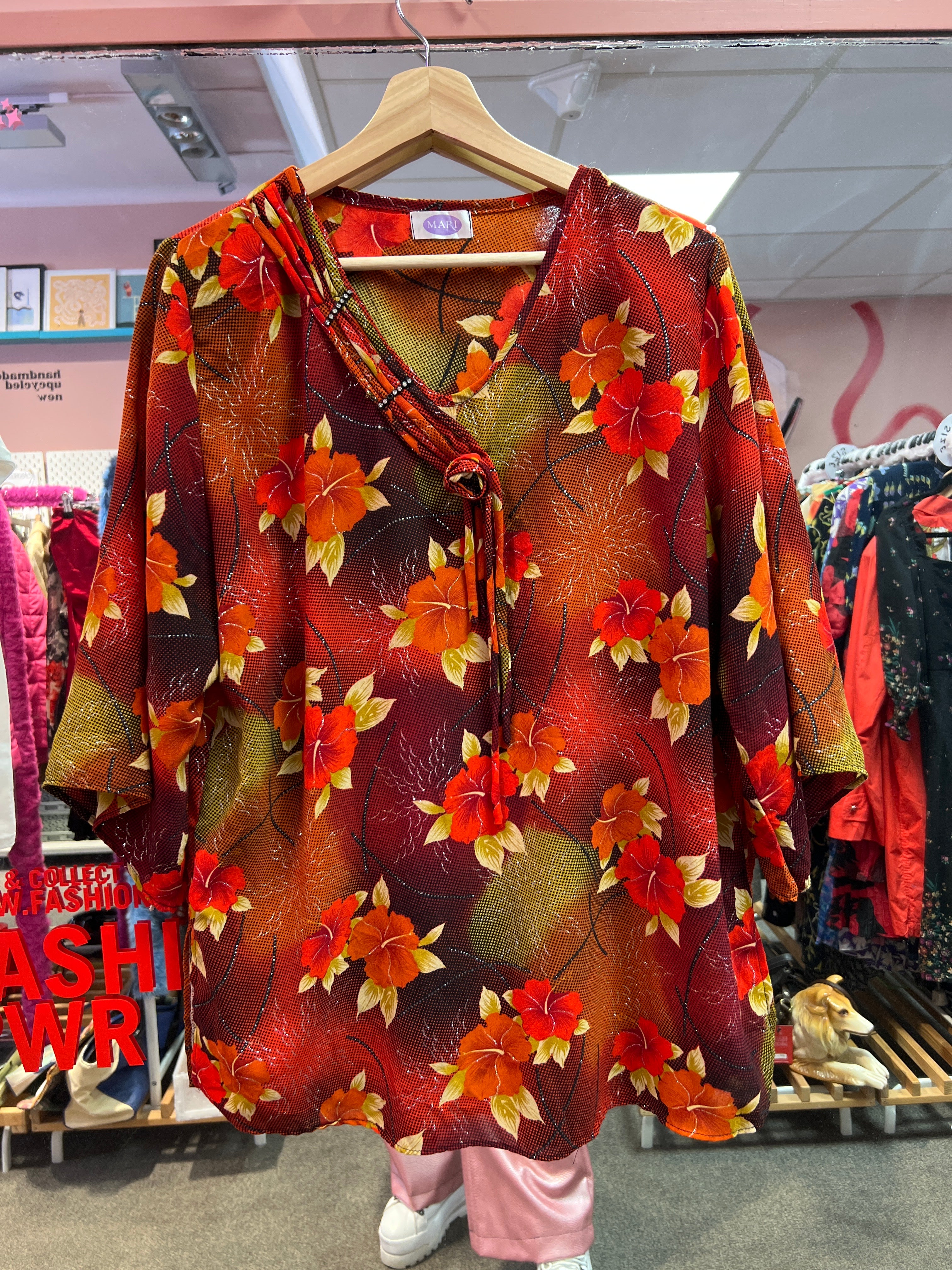Vintage Glittery blouse