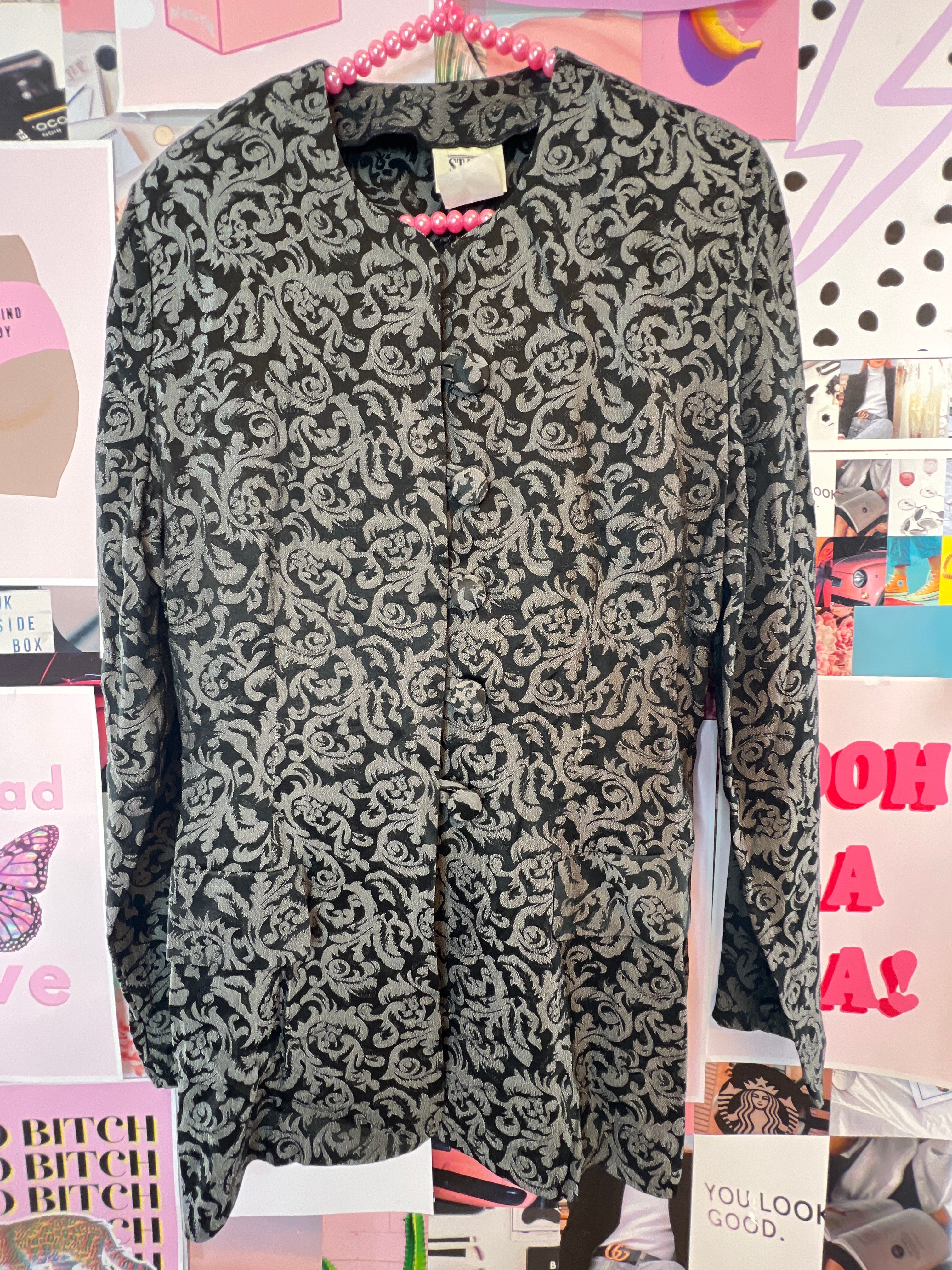 Staxs Patterned Lounge Jacket