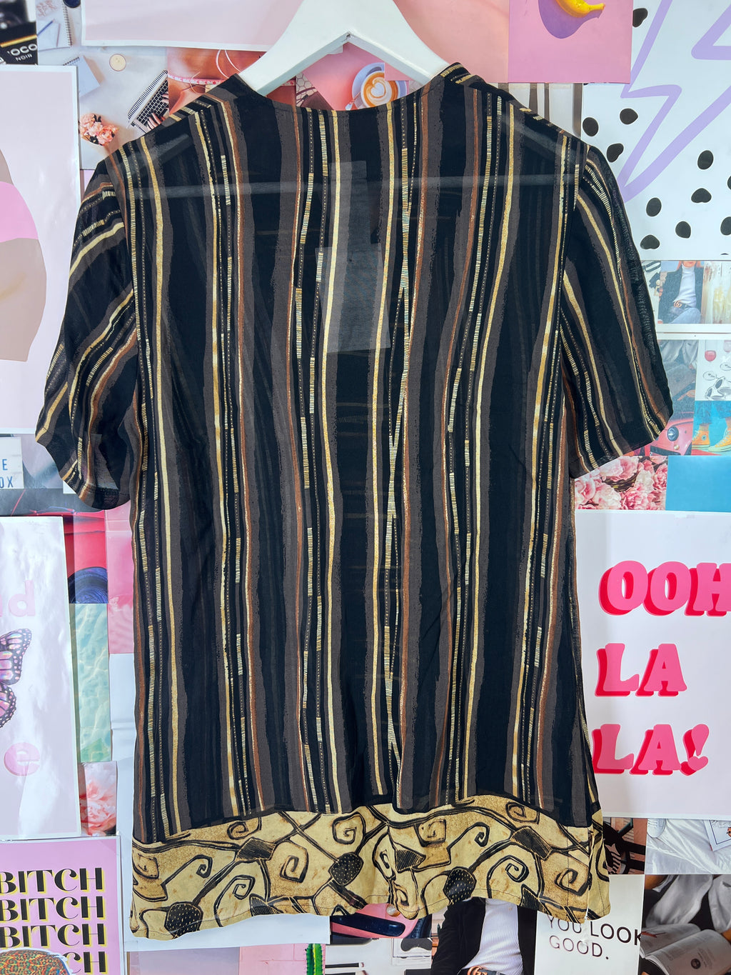 Brown shirt