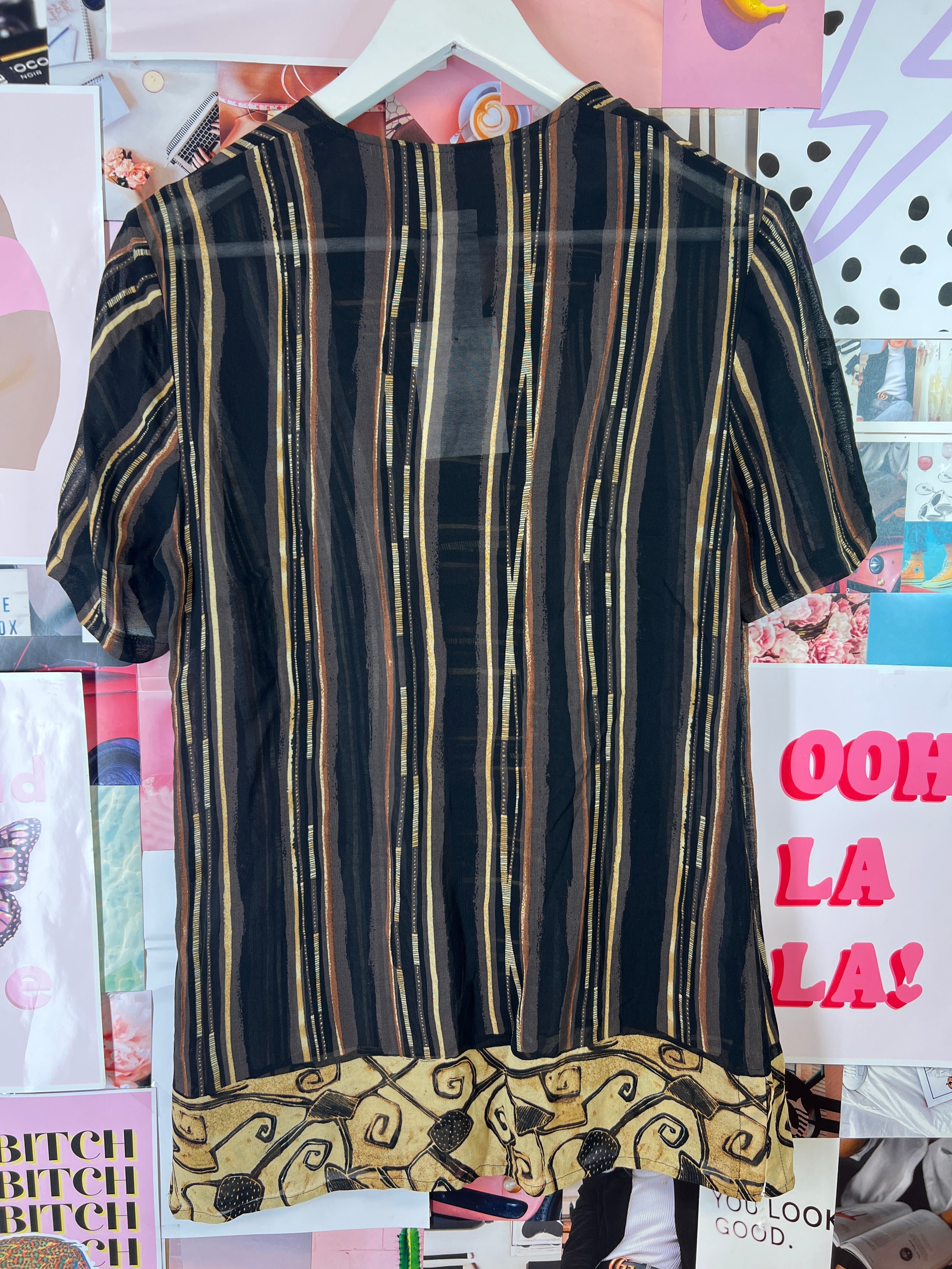 Brown shirt