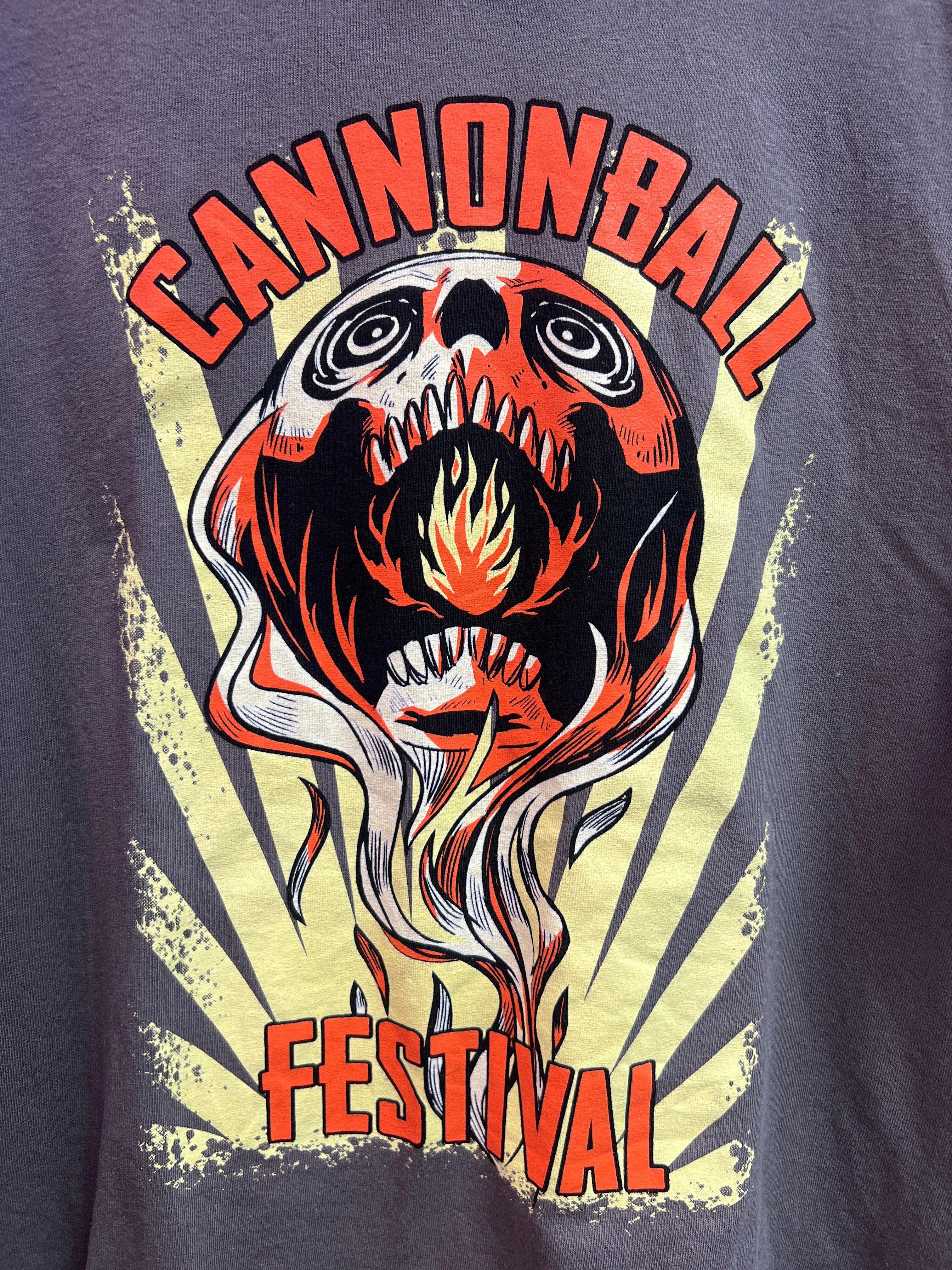 Cannonball festival T-shirt