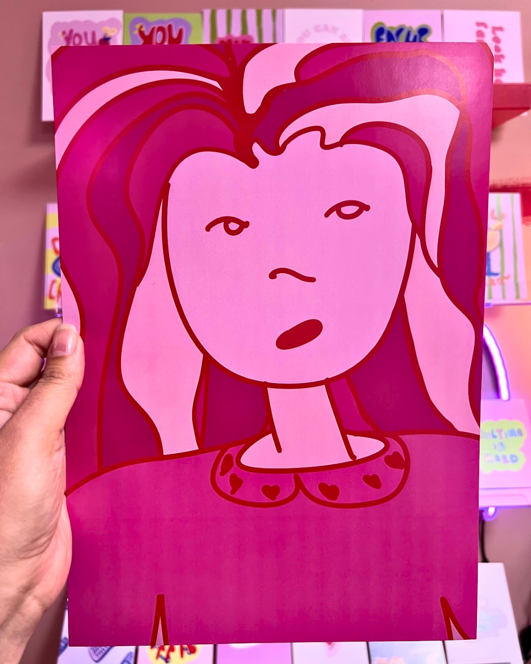 What Poster & Postcard