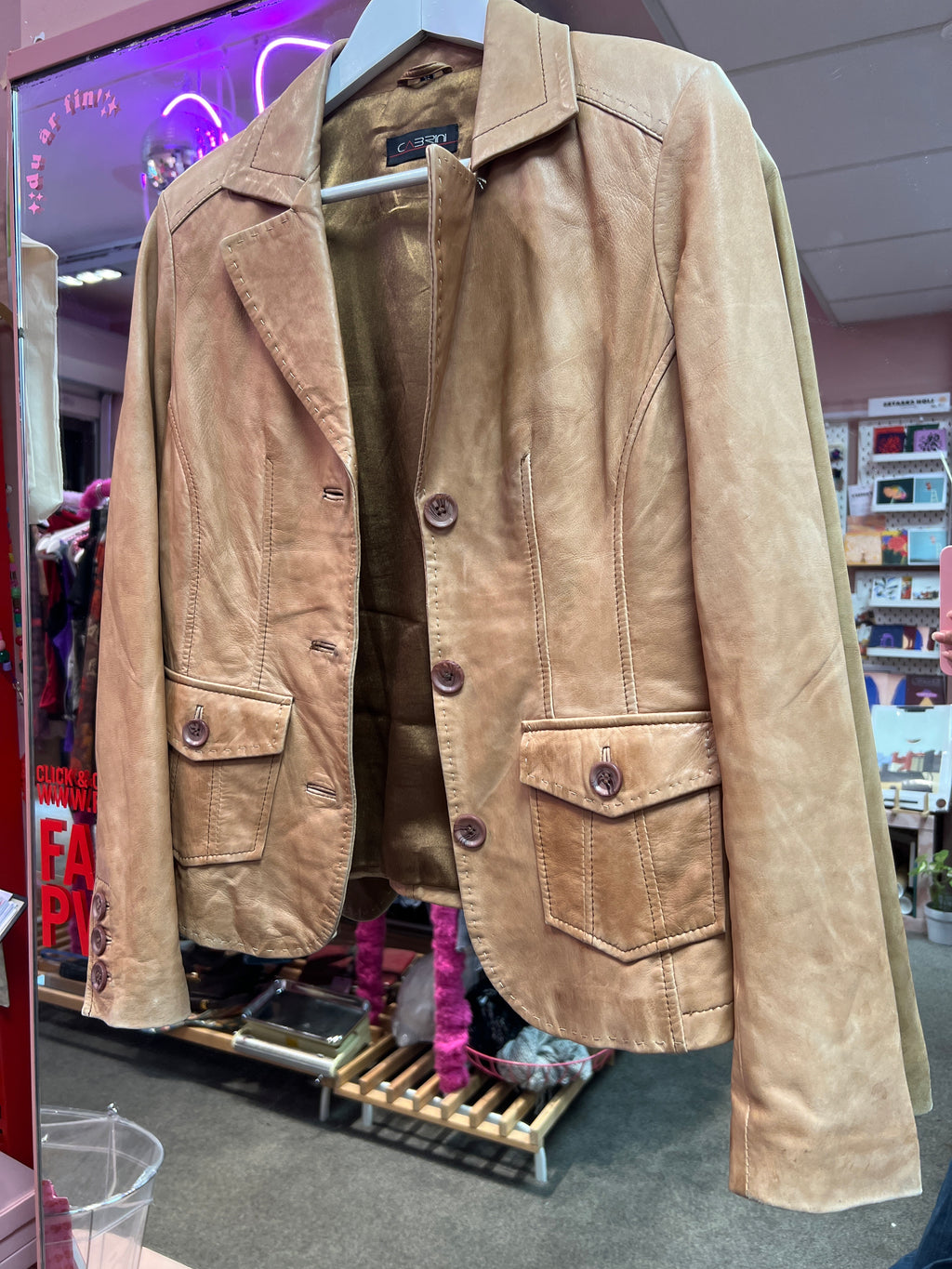 Leather Jacket Cabrini