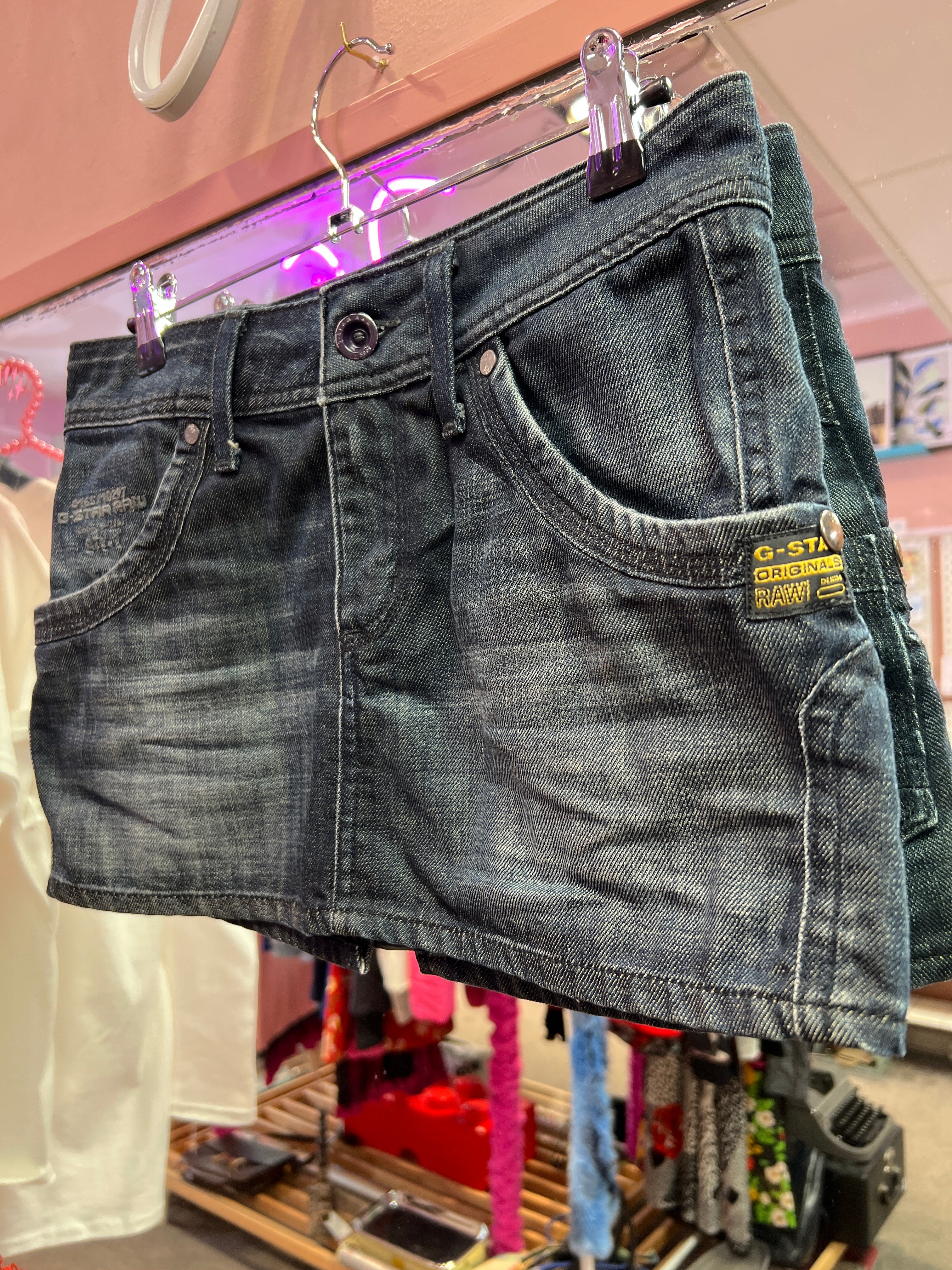 G-Star Raw denim skirt