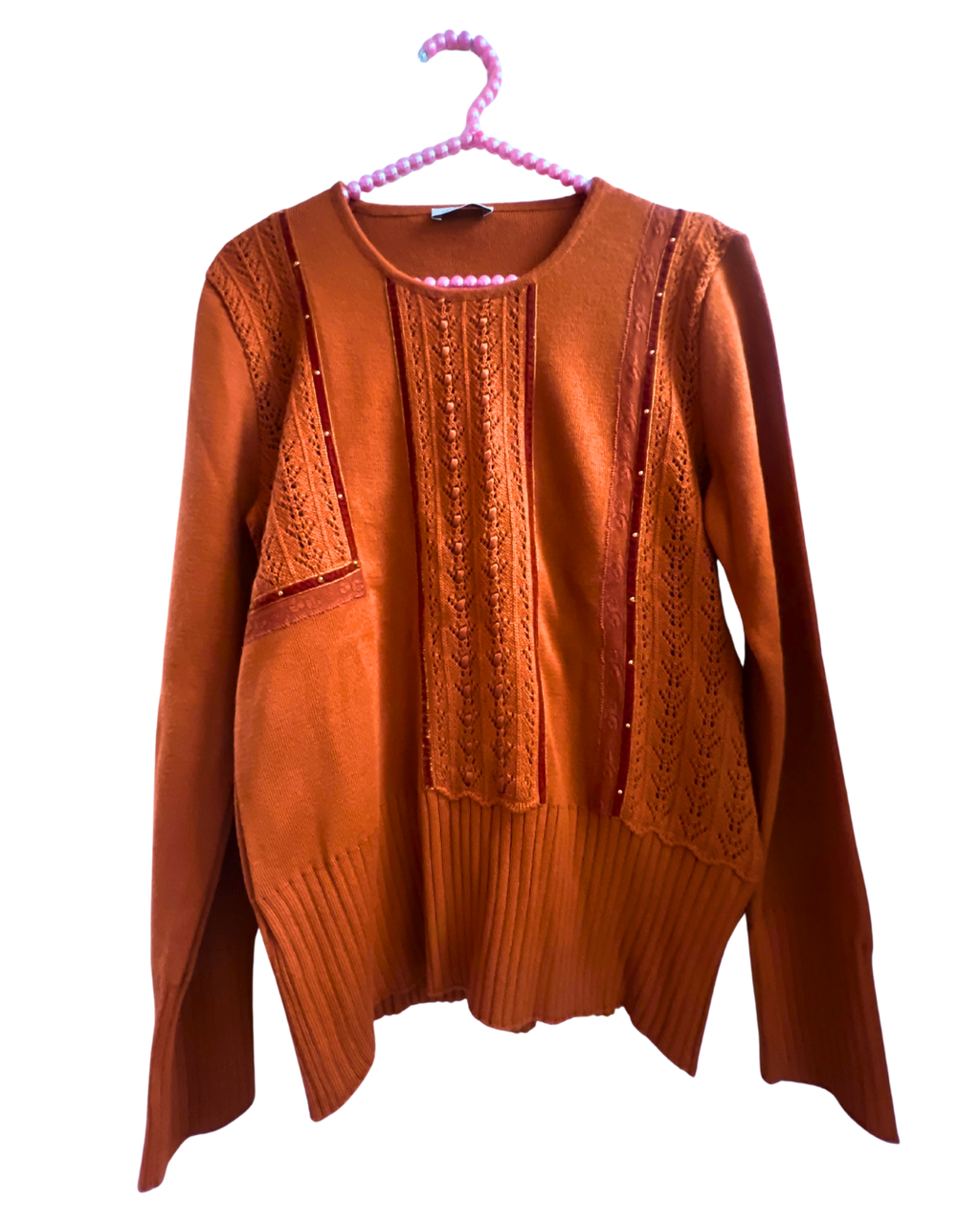 Pumpkin cozy sweater