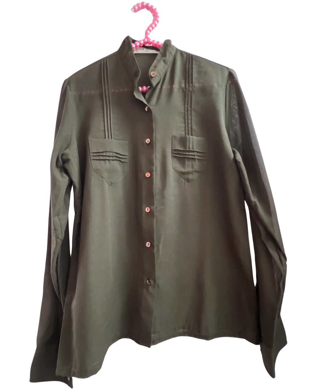Military Green "Jean Philippe" Button-up Shirt
