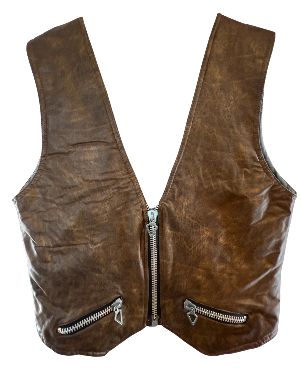 Brown Markoz Divat Vest