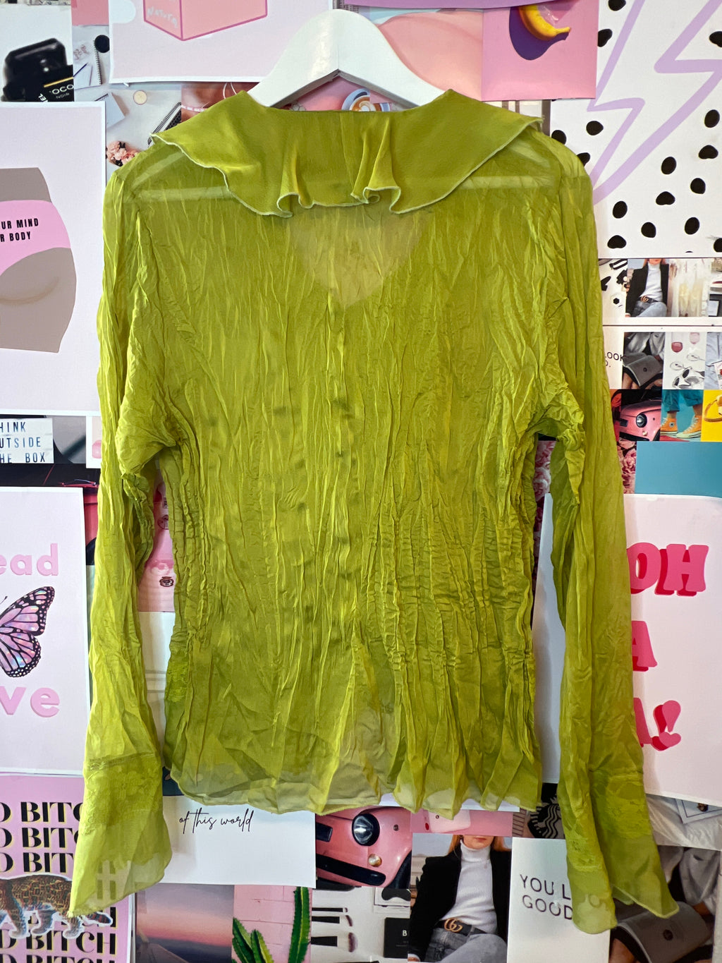 Y2K "Coquines" Green Queen