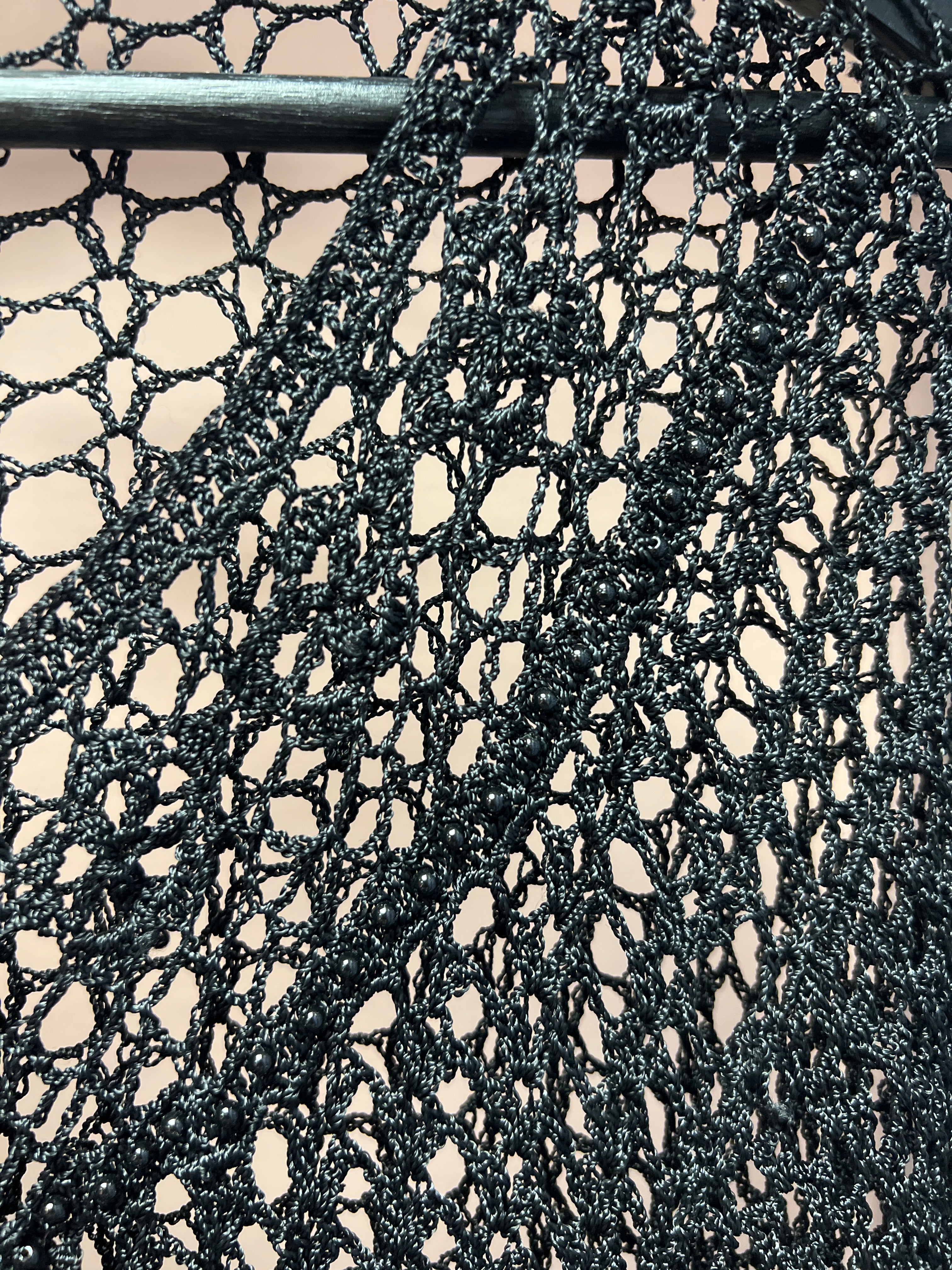 Crochet black top  Diamond