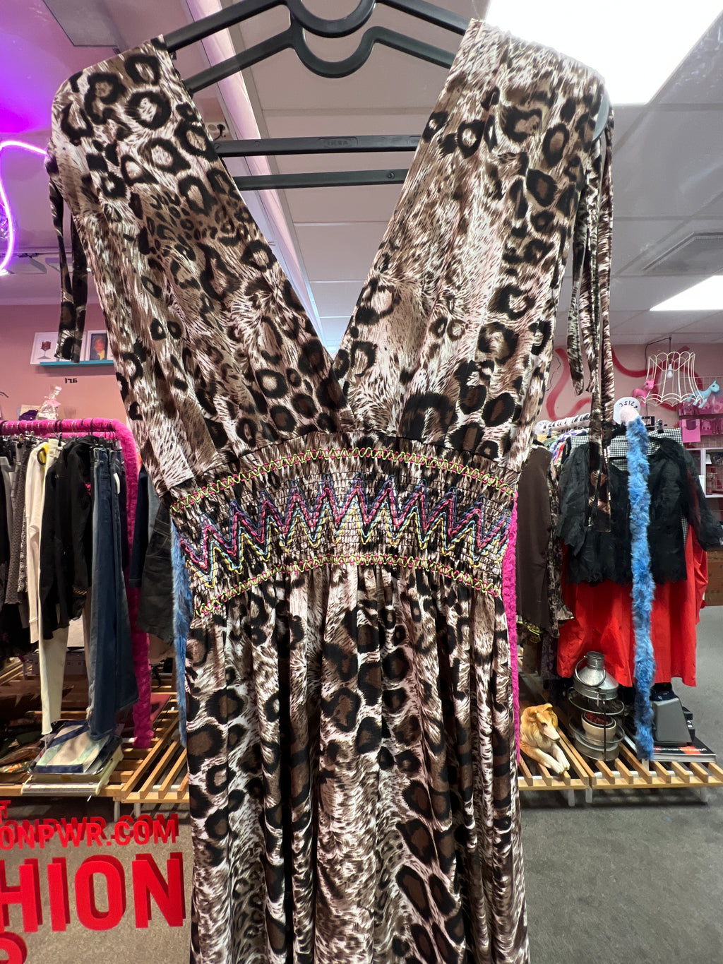 Animal print Dress