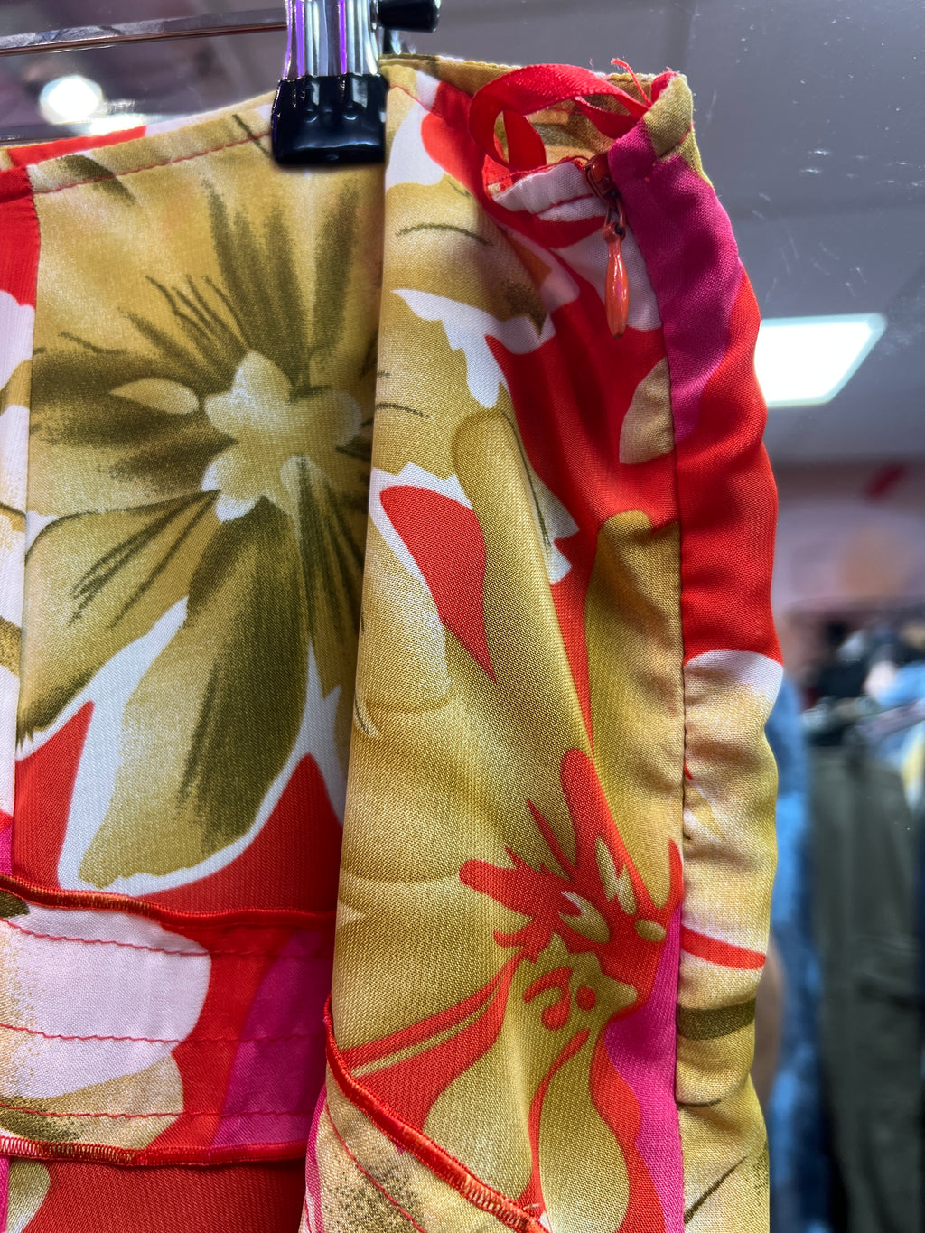 Summer vibes flower skirt