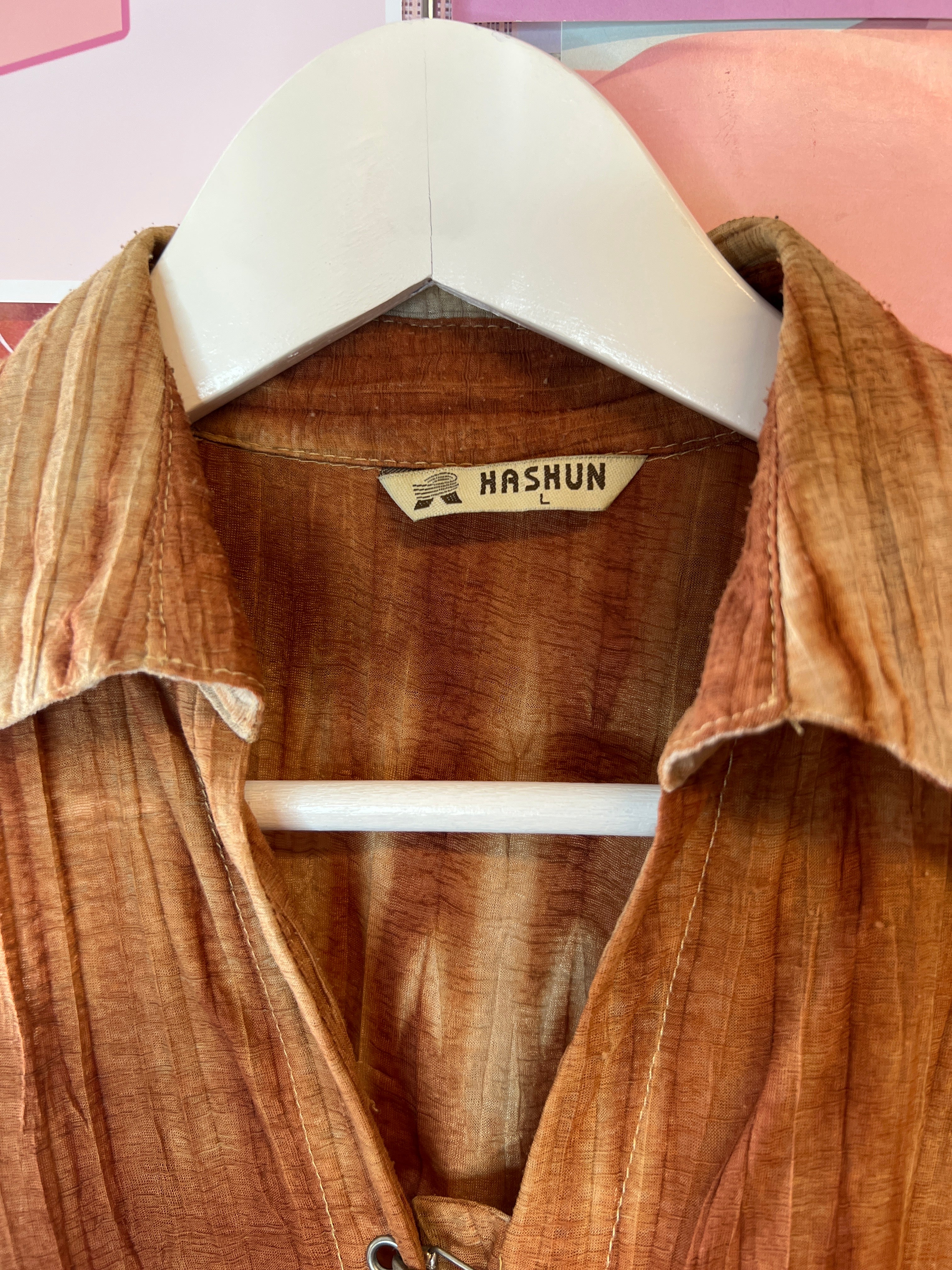 Y2K piercing buttons blouse