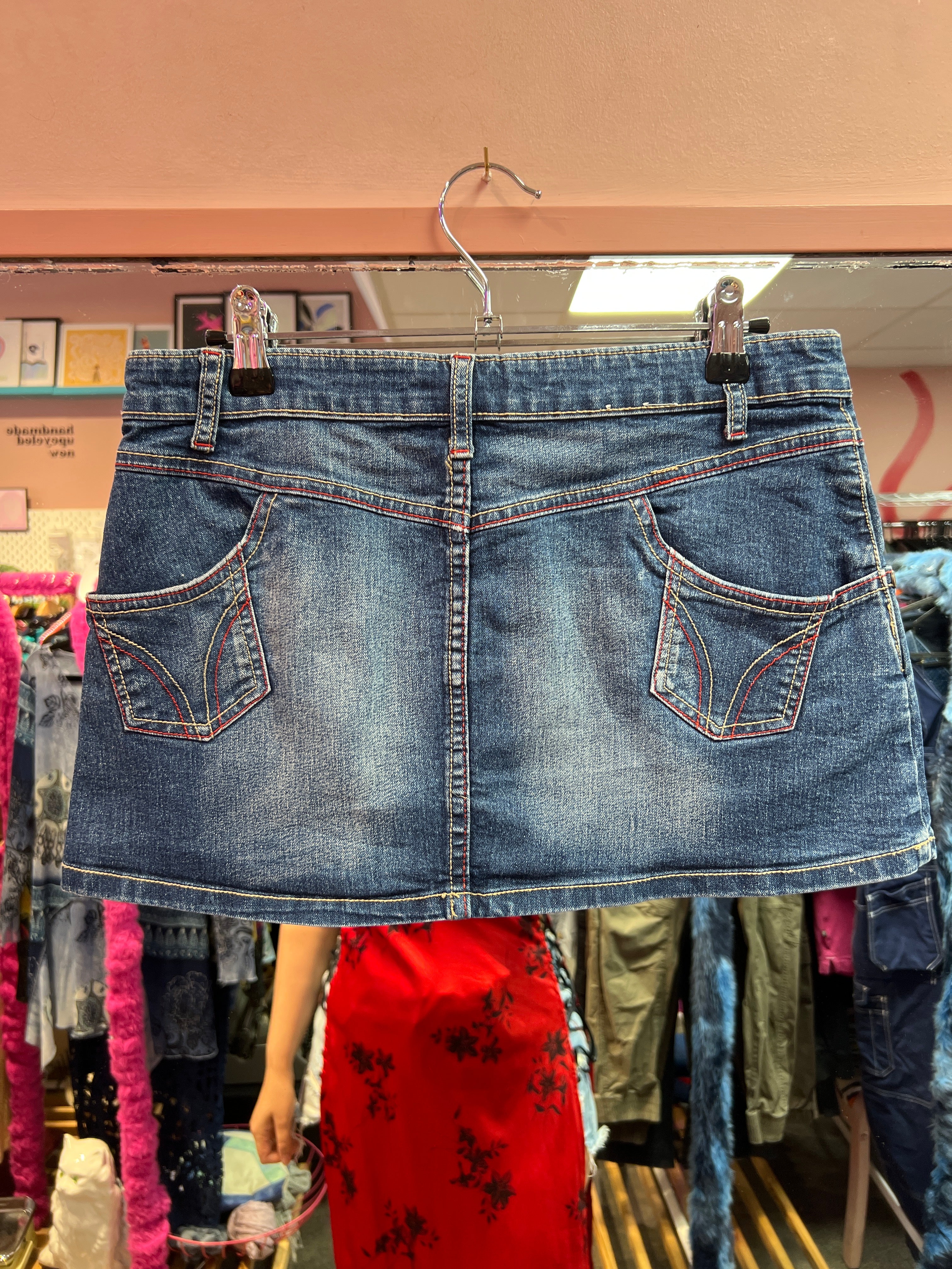 Y2k vibes UB jeans skirt