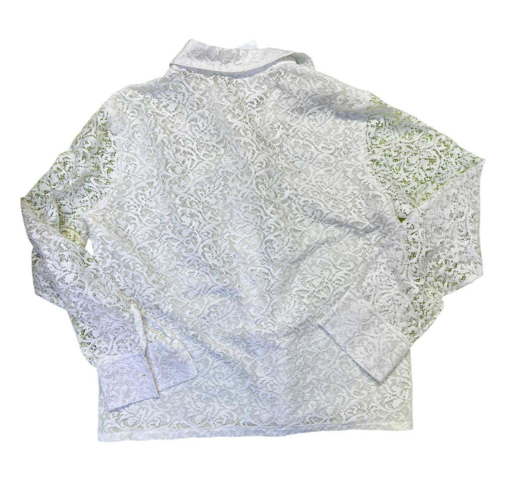 Creamy White Two Layered Blouse