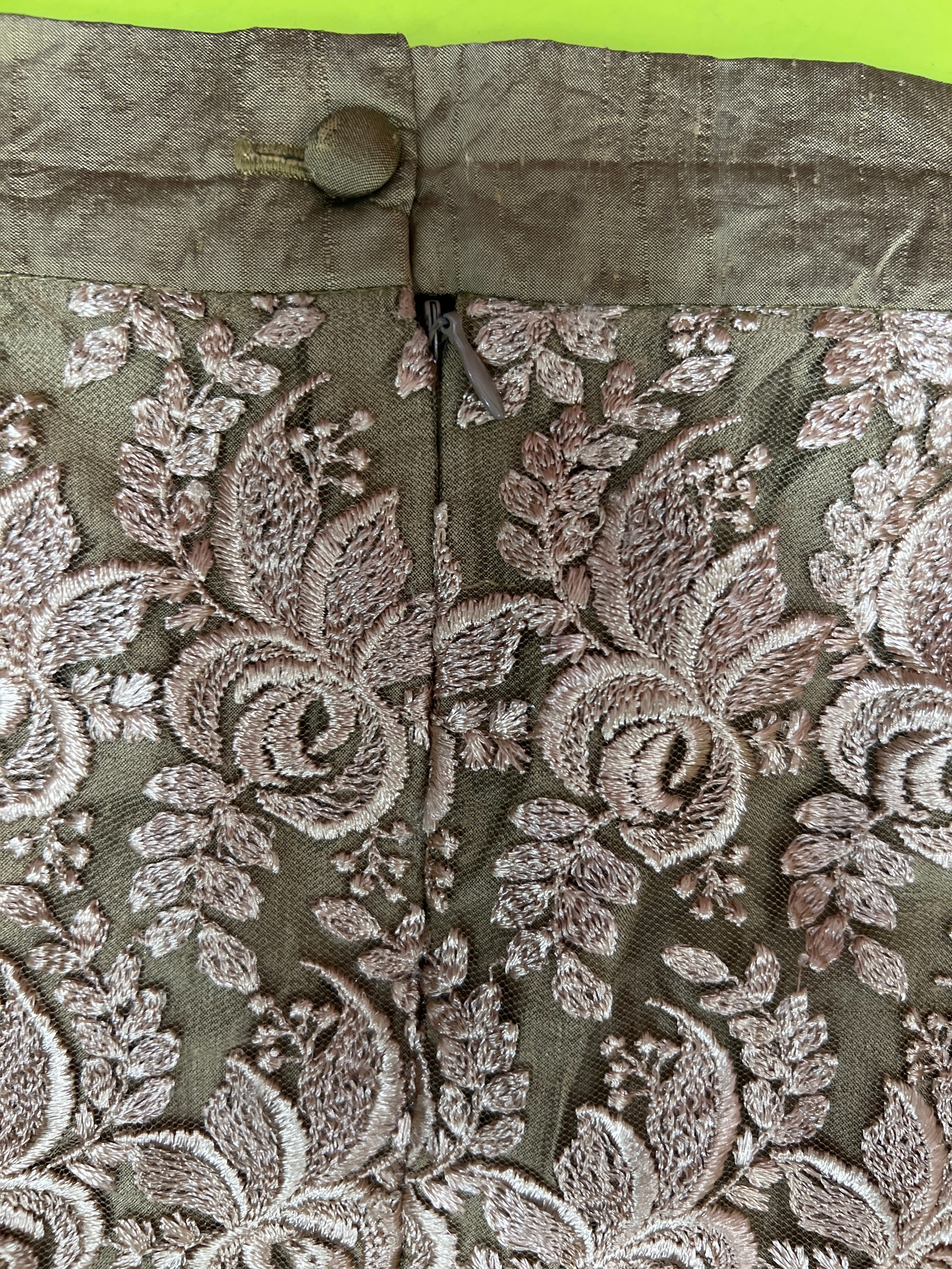 Silk skirt