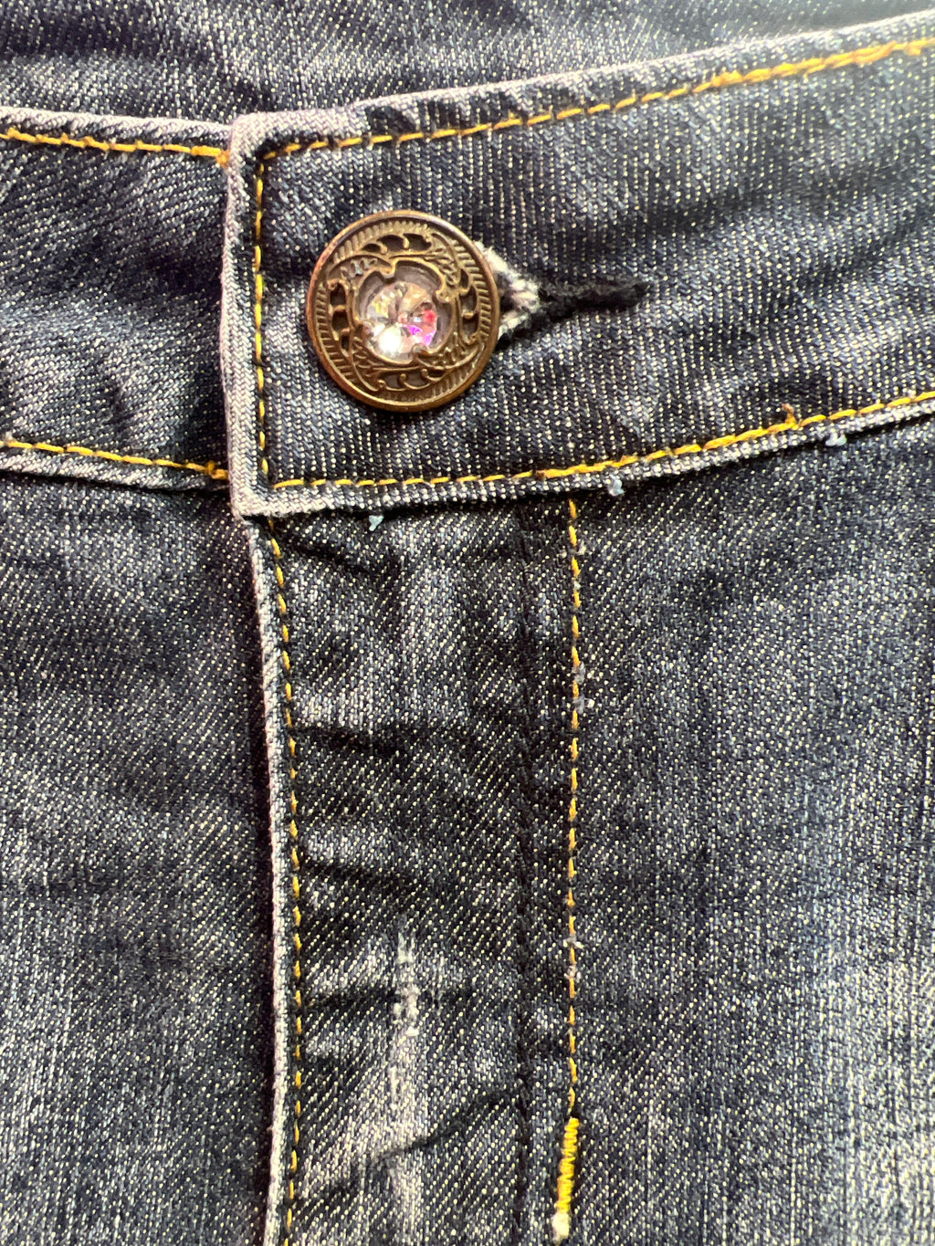 y2k vibes washed out jeans skirt