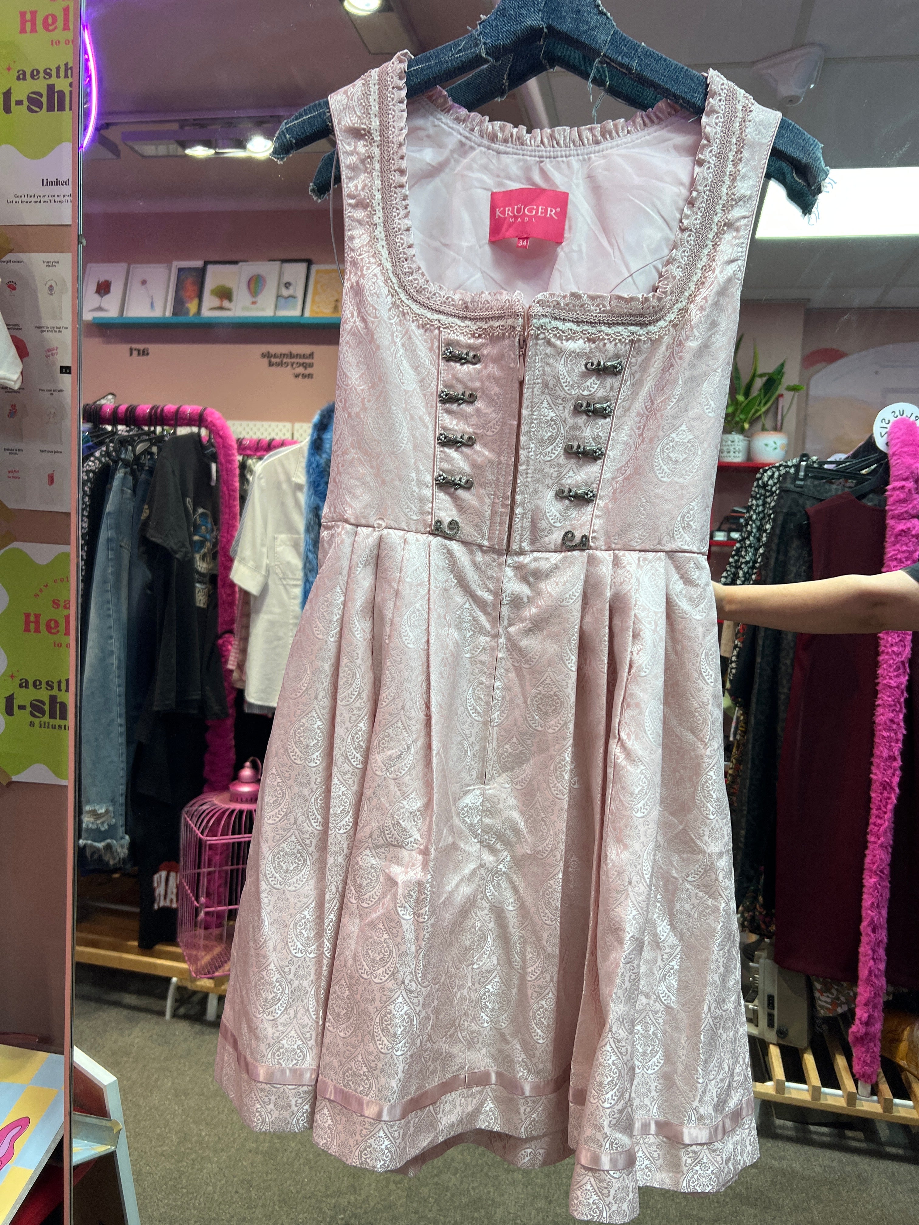 Rosa klänning Kruger