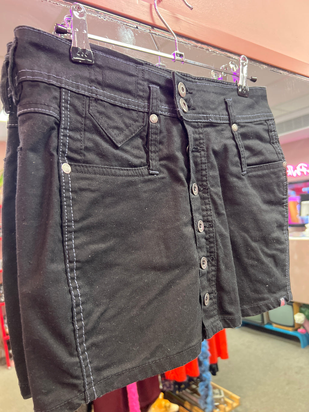 svart jeanskjol Nielsson